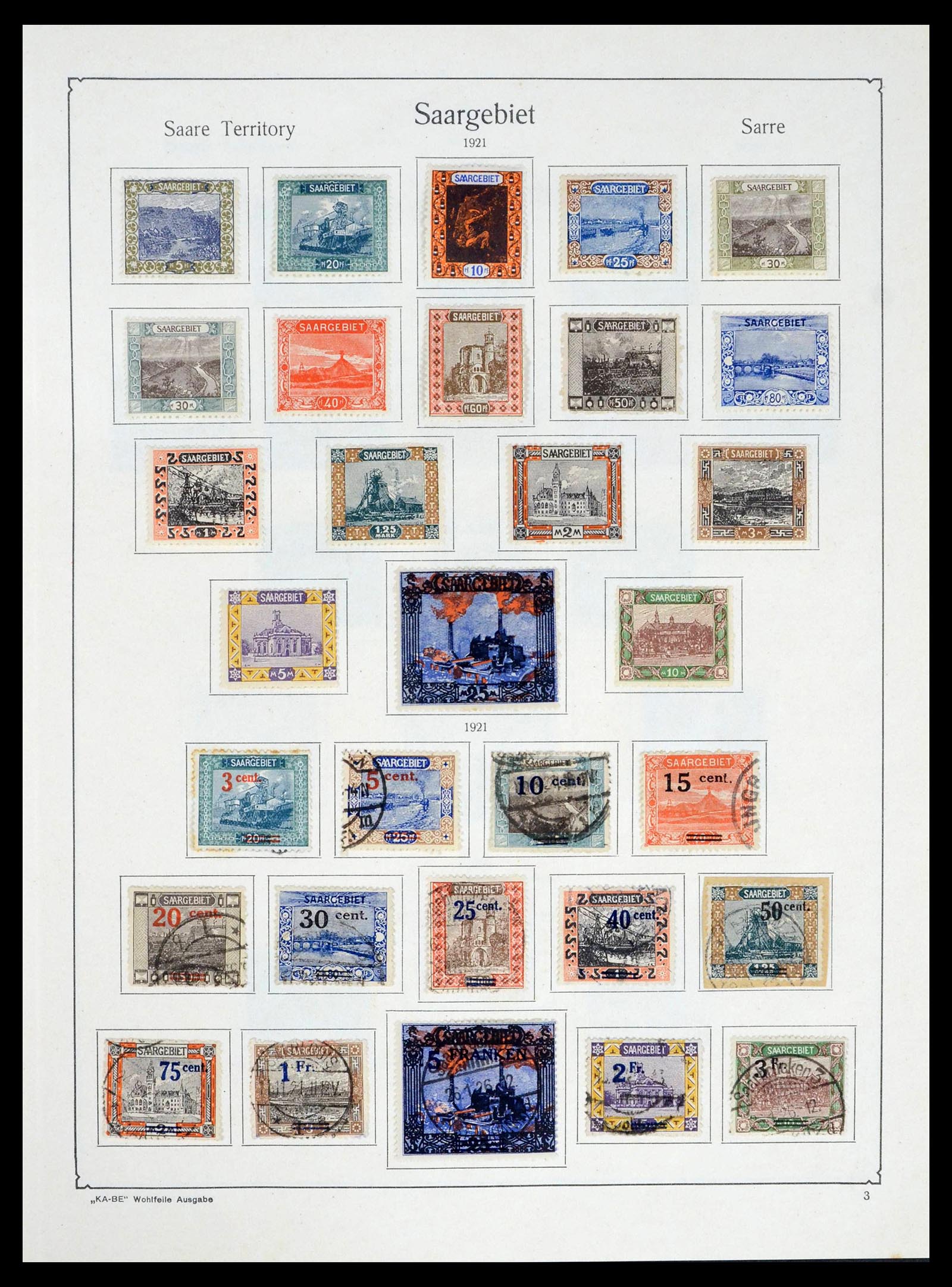 39465 0032 - Stamp collection 39465 German territories 1920=1957.