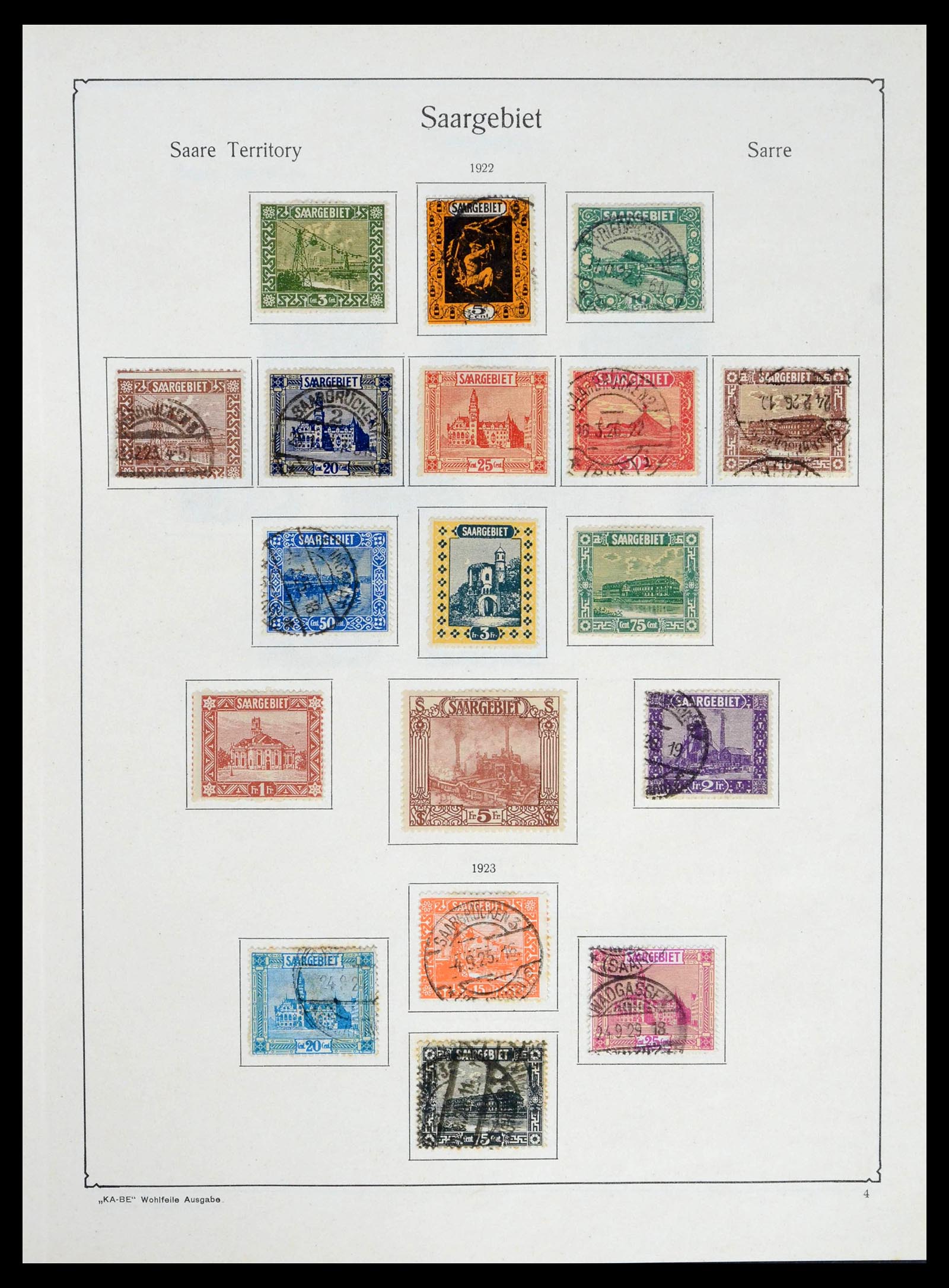 39465 0033 - Stamp collection 39465 German territories 1920=1957.