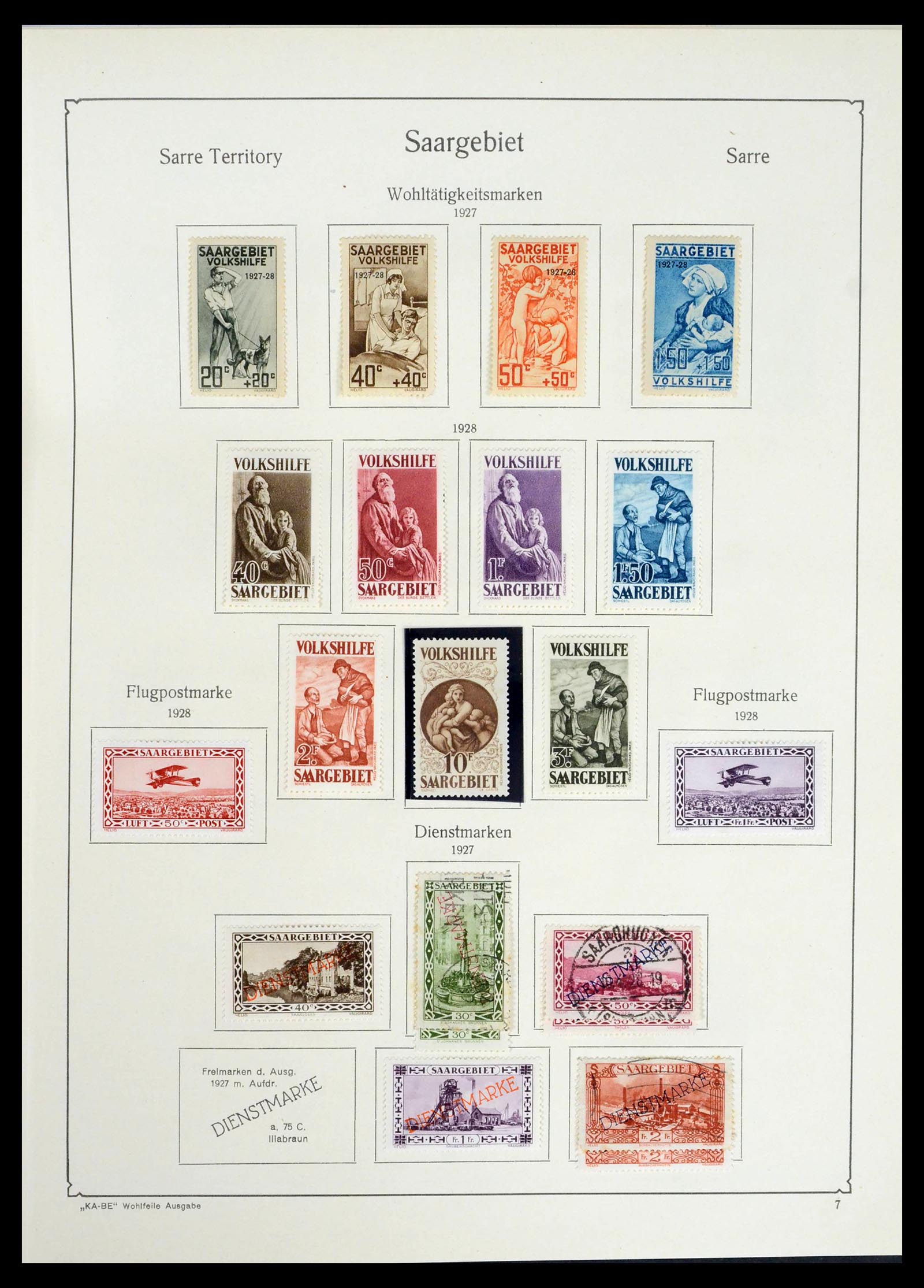 39465 0036 - Stamp collection 39465 German territories 1920=1957.