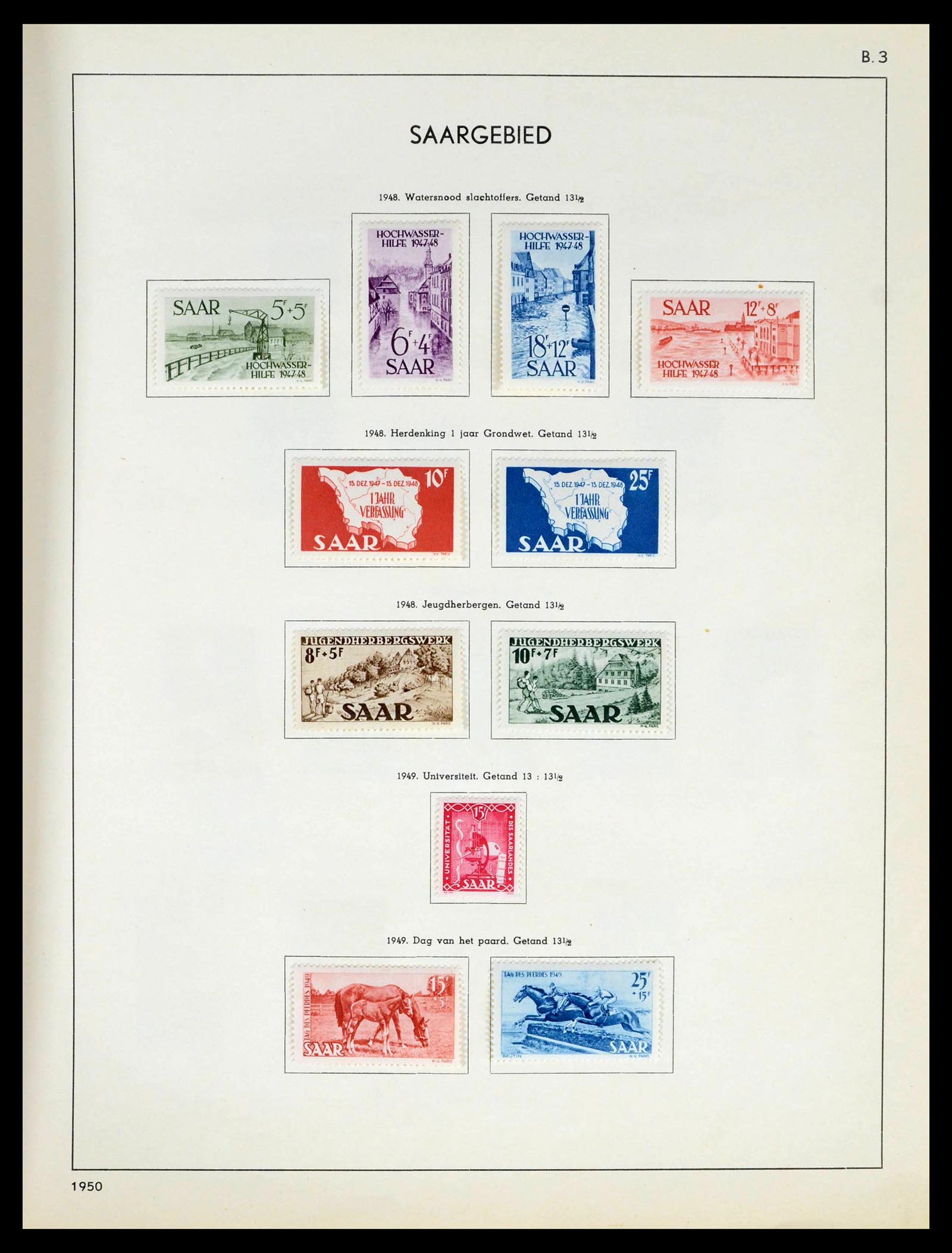 39465 0044 - Stamp collection 39465 German territories 1920=1957.