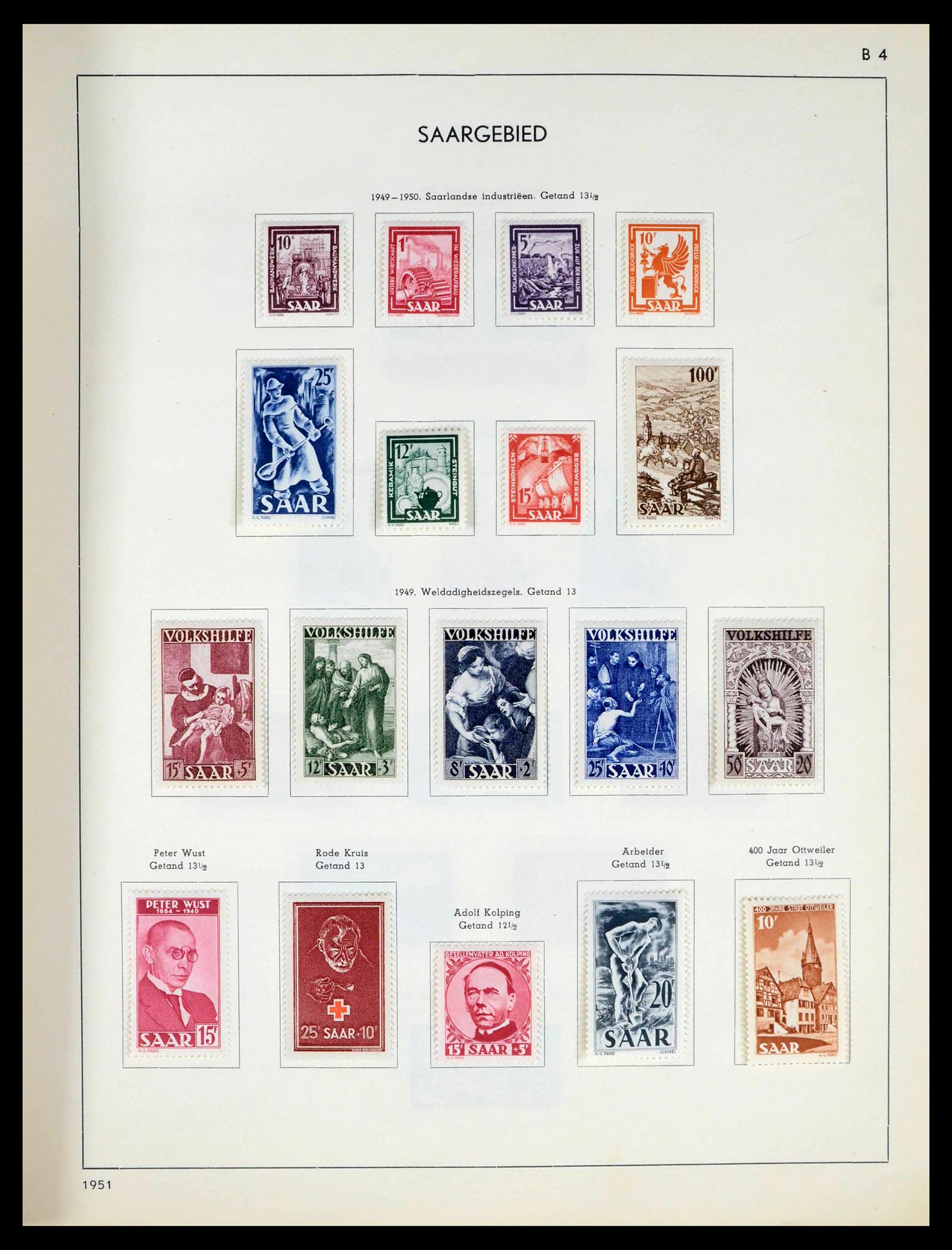 39465 0045 - Stamp collection 39465 German territories 1920=1957.