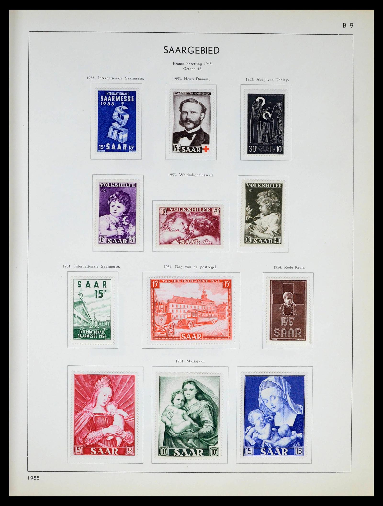 39465 0050 - Postzegelverzameling 39465 Duitse gebieden 1920=1957.