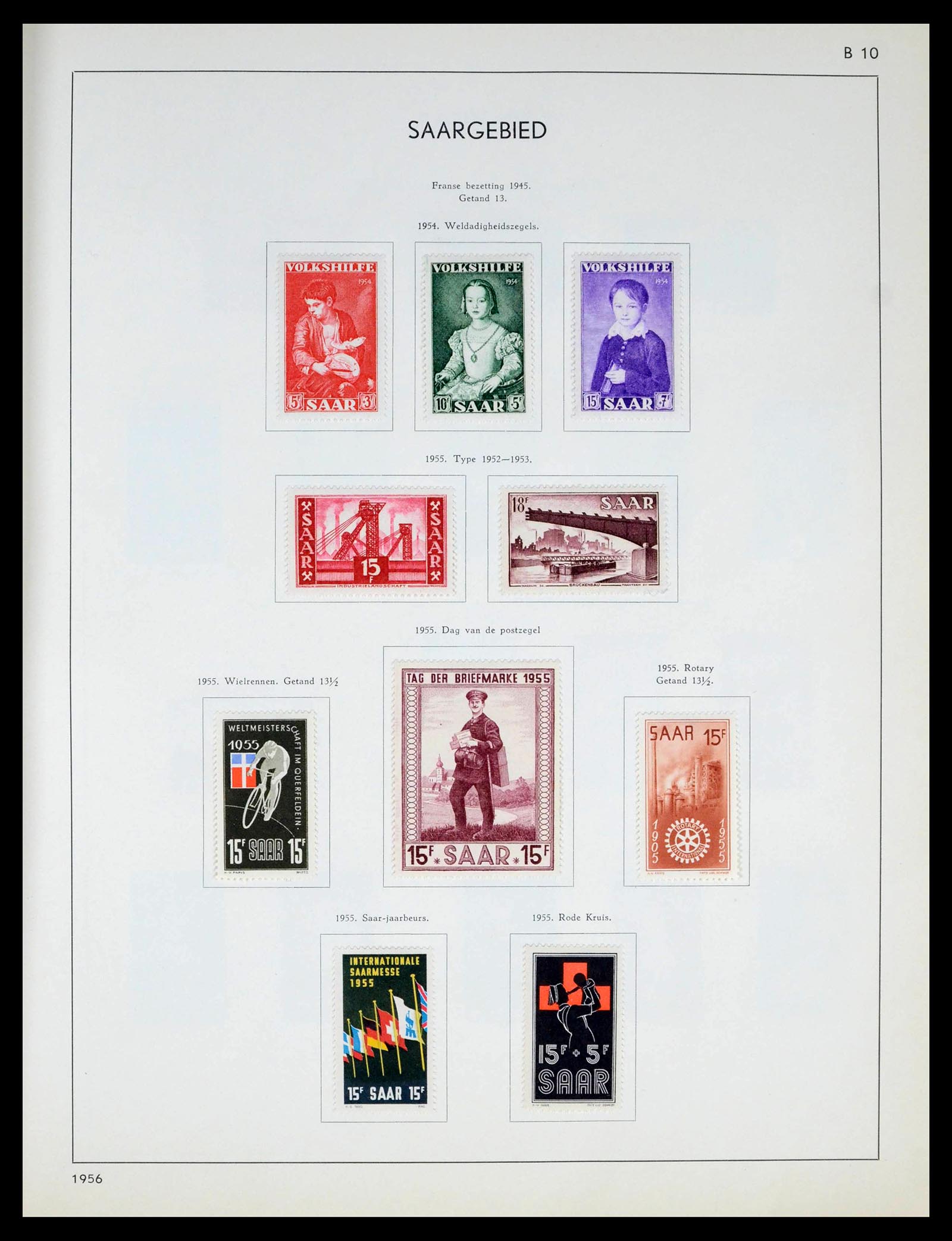39465 0051 - Postzegelverzameling 39465 Duitse gebieden 1920=1957.