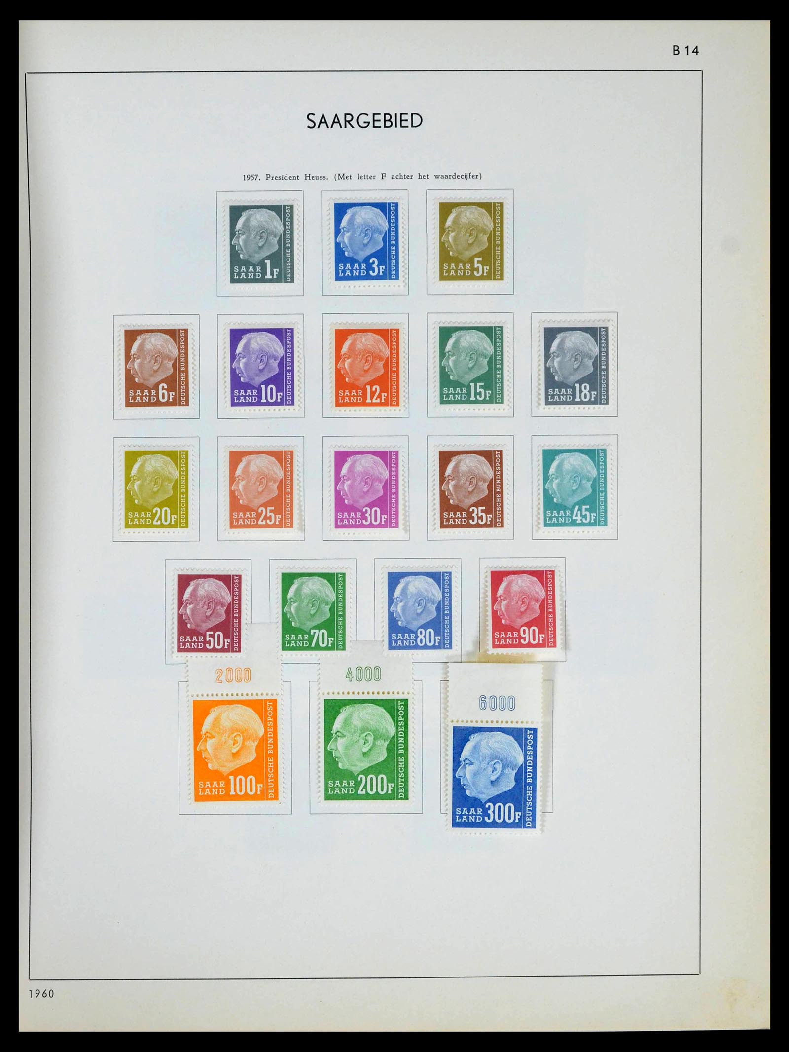 39465 0059 - Stamp collection 39465 German territories 1920=1957.