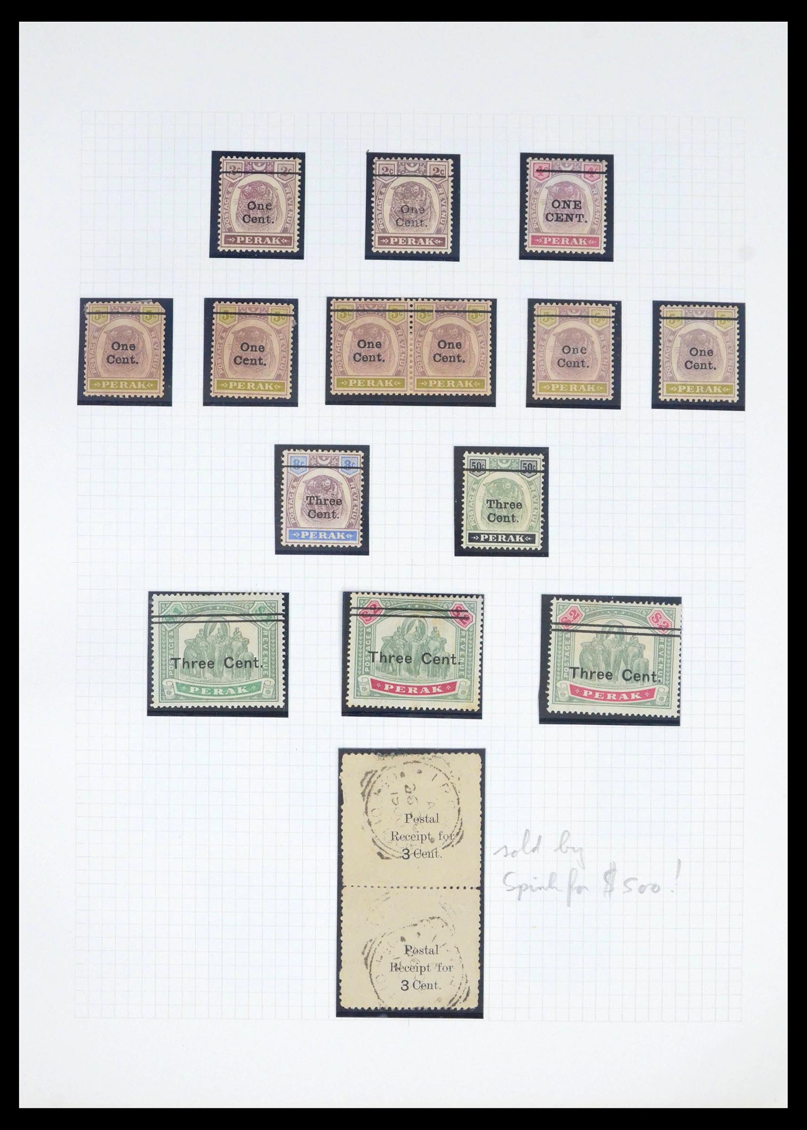 39470 0017 - Postzegelverzameling 39470 Maleisische Staten 1880-1965.