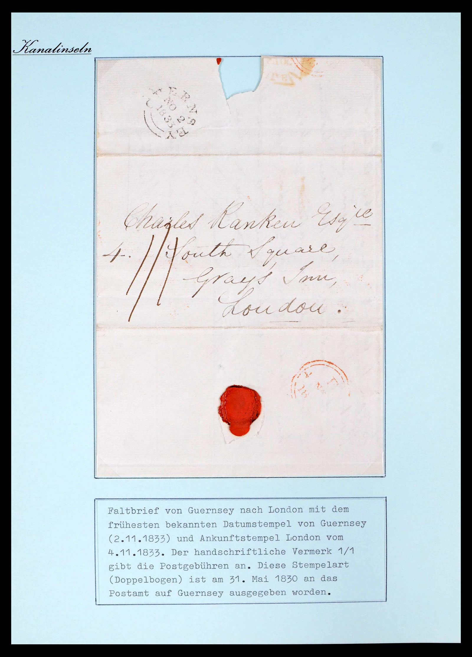 39477 0006 - Postzegelverzameling 39477 Kanaaleilanden 1807 (!)-1953.