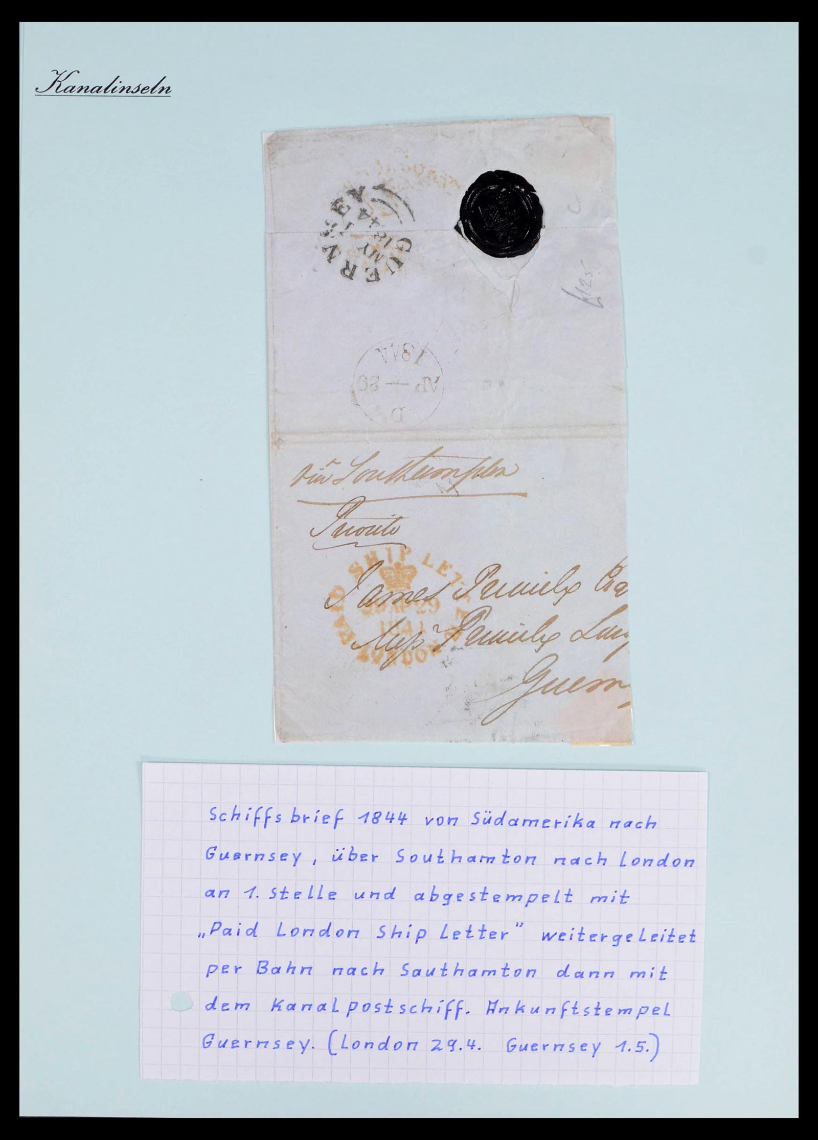 39477 0010 - Postzegelverzameling 39477 Kanaaleilanden 1807 (!)-1953.