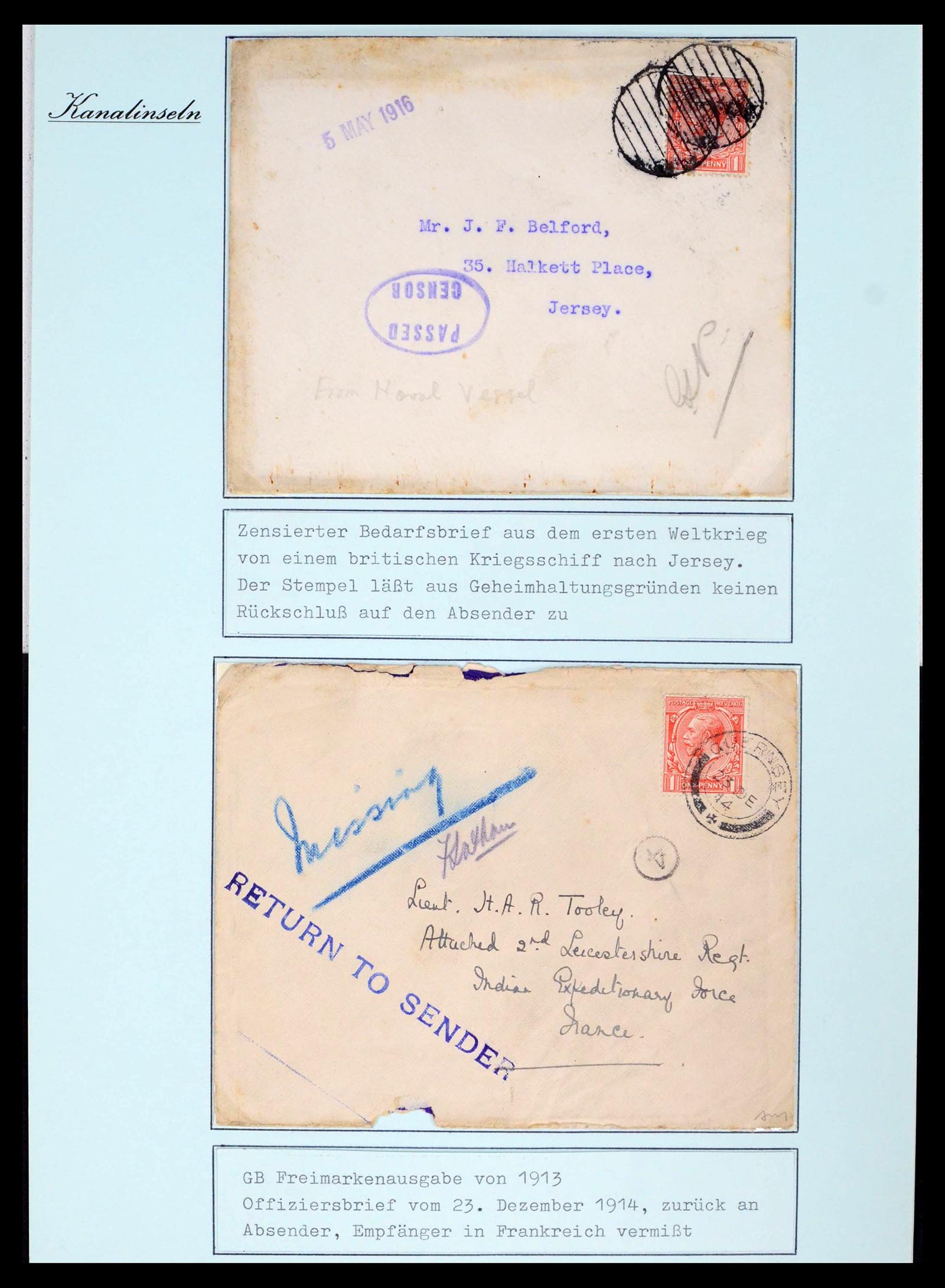 39477 0026 - Stamp collection 39477 Channel Islands 1807 (!)-1953.