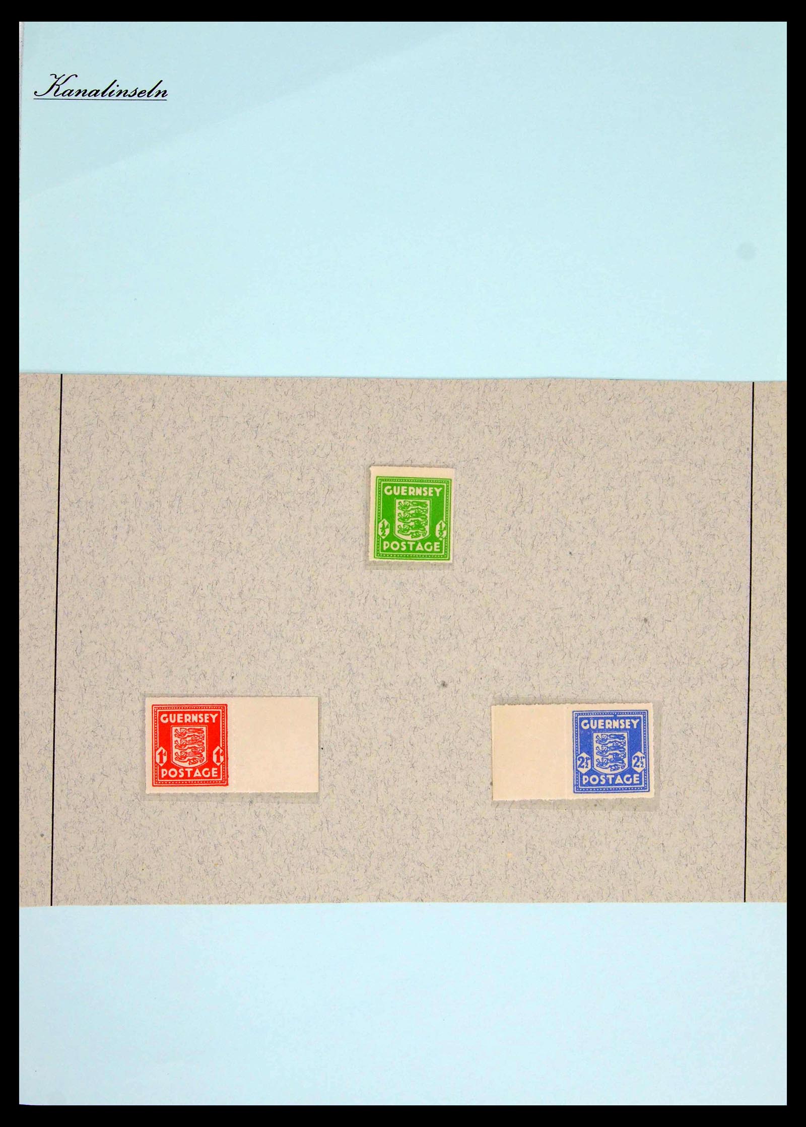 39477 0058 - Postzegelverzameling 39477 Kanaaleilanden 1807 (!)-1953.