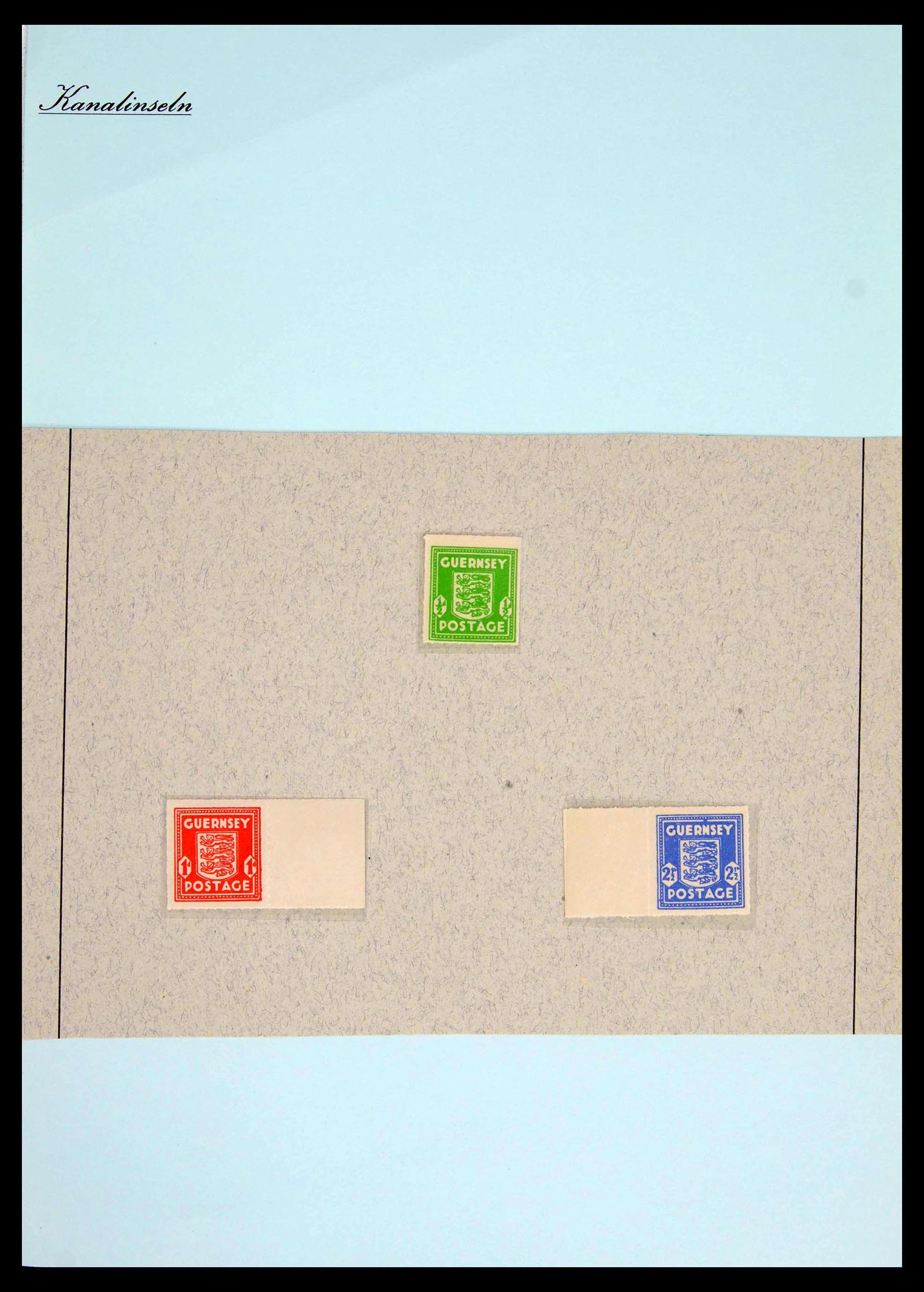 39477 0058 - Stamp collection 39477 Channel Islands 1807 (!)-1953.