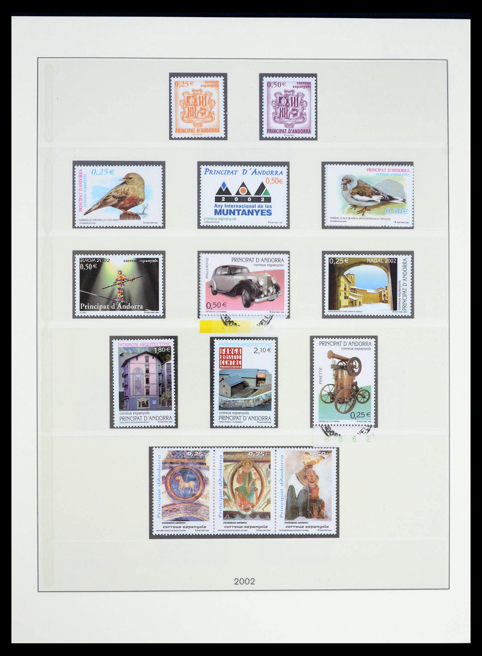 39483 0046 - Postzegelverzameling 39483 Spaans Andorra 1928-2004.