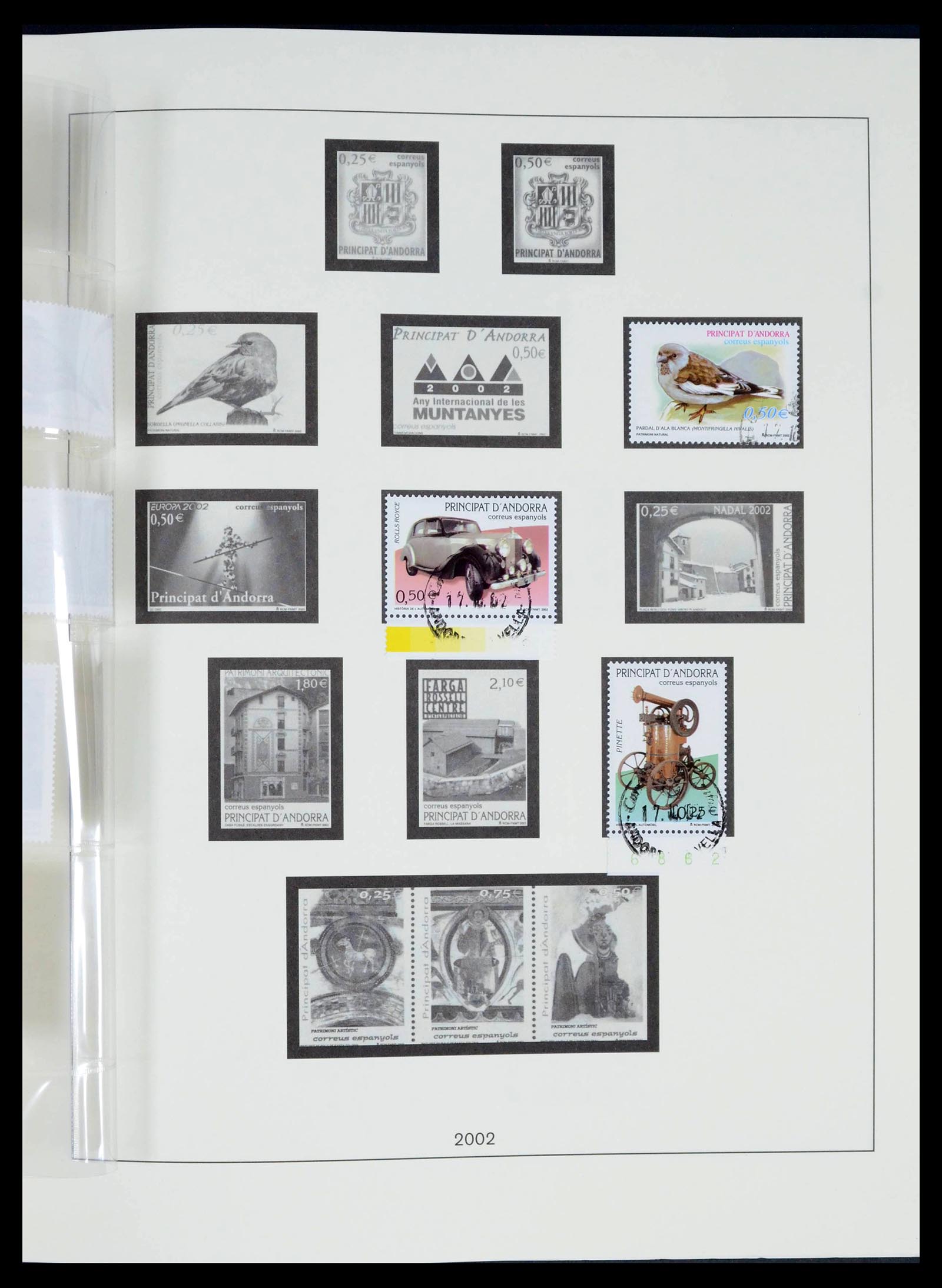 39483 0047 - Postzegelverzameling 39483 Spaans Andorra 1928-2004.