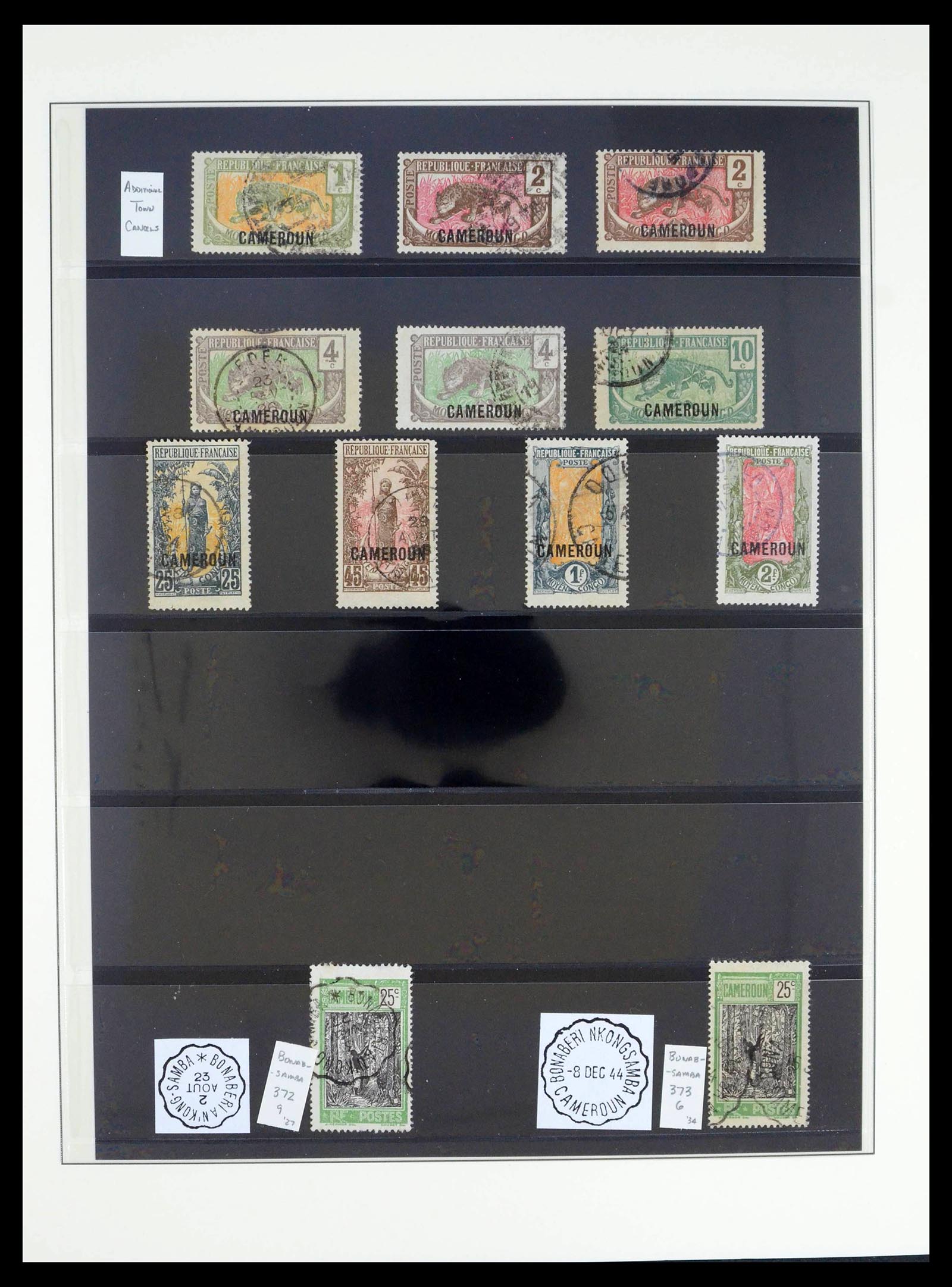 39485 0026 - Postzegelverzameling 39485 Kameroen 1915-1928.