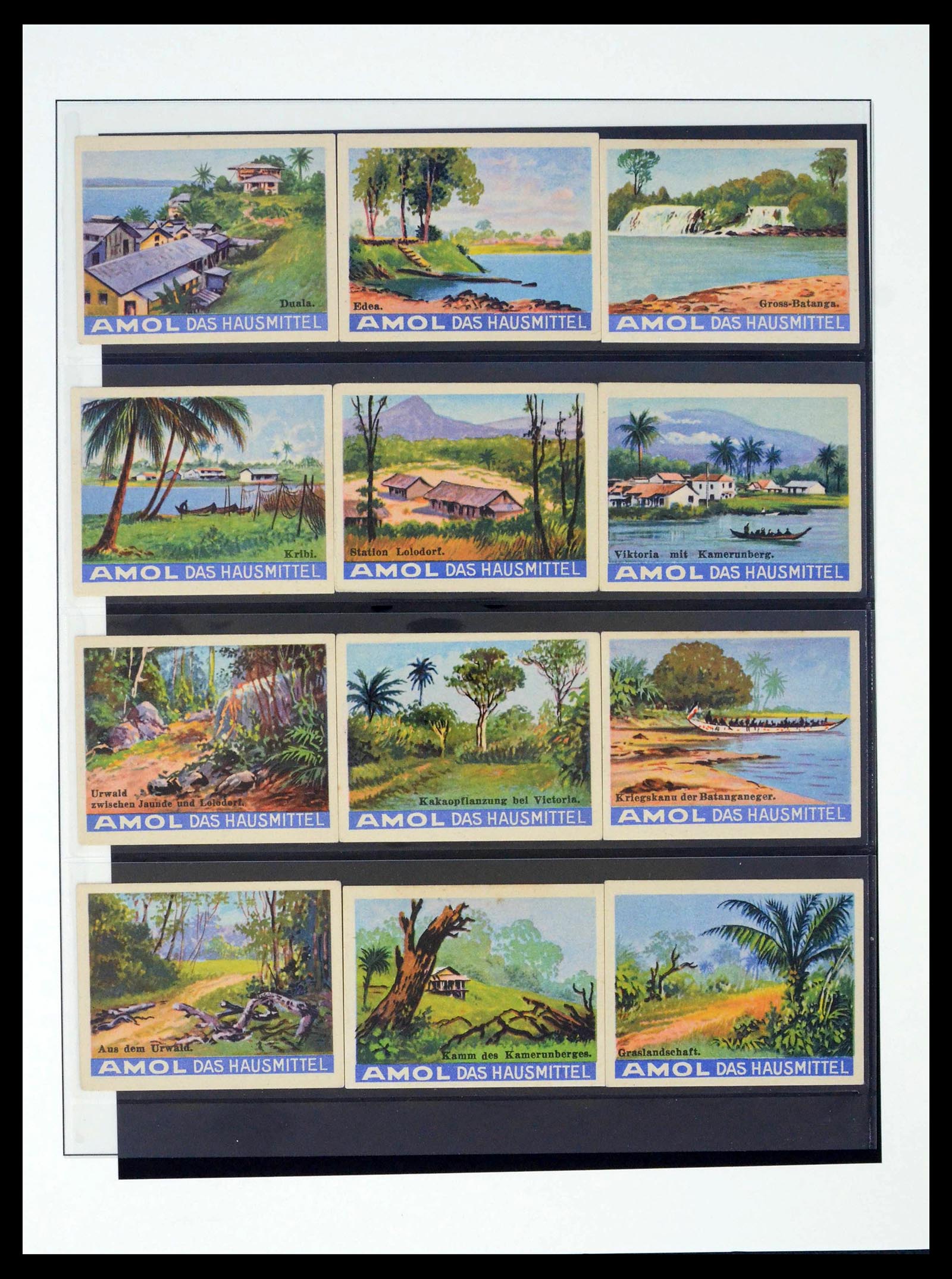 39485 0034 - Postzegelverzameling 39485 Kameroen 1915-1928.