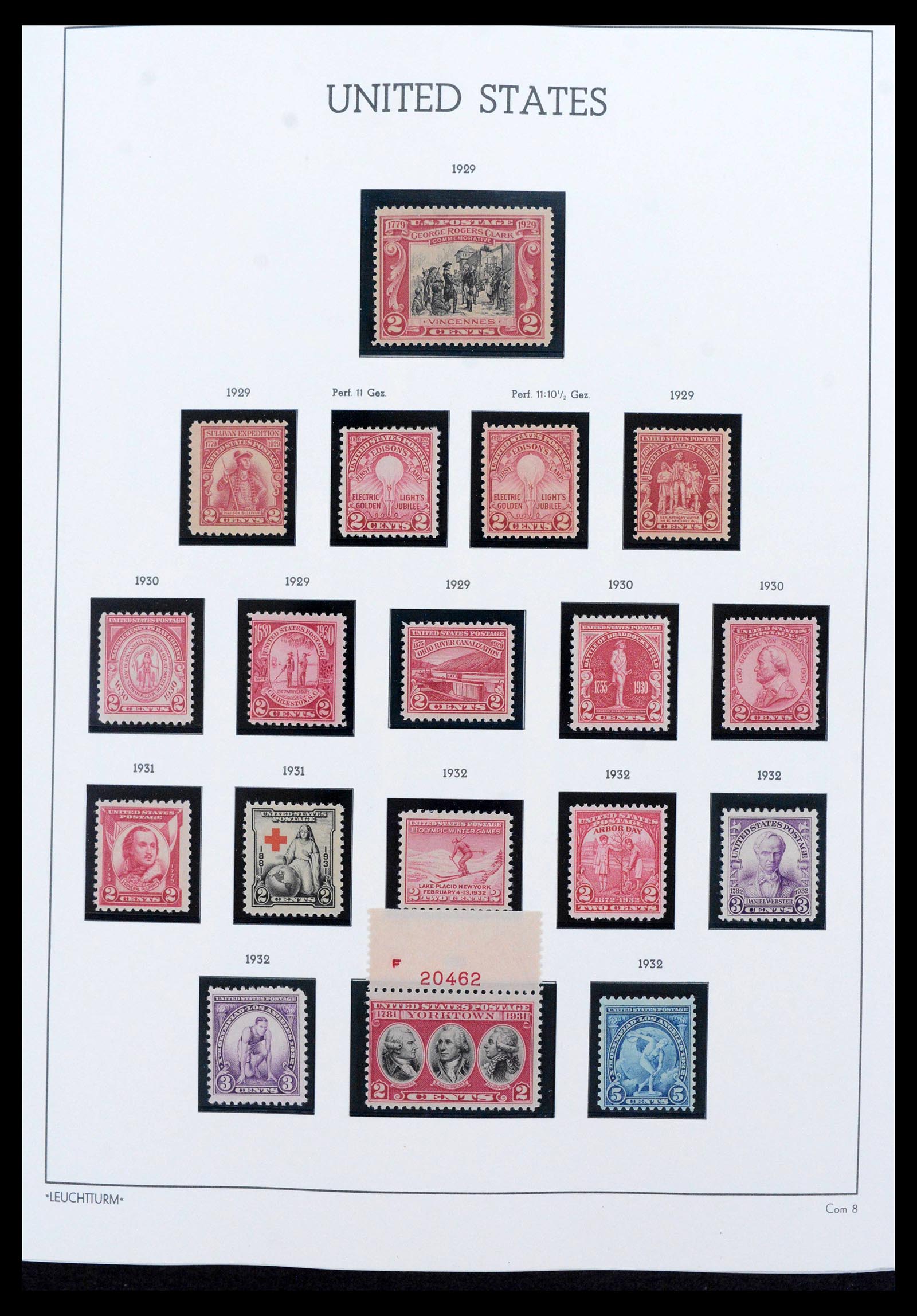 39491 0003 - Stamp collection 39491 USA mnh 1926-1993.