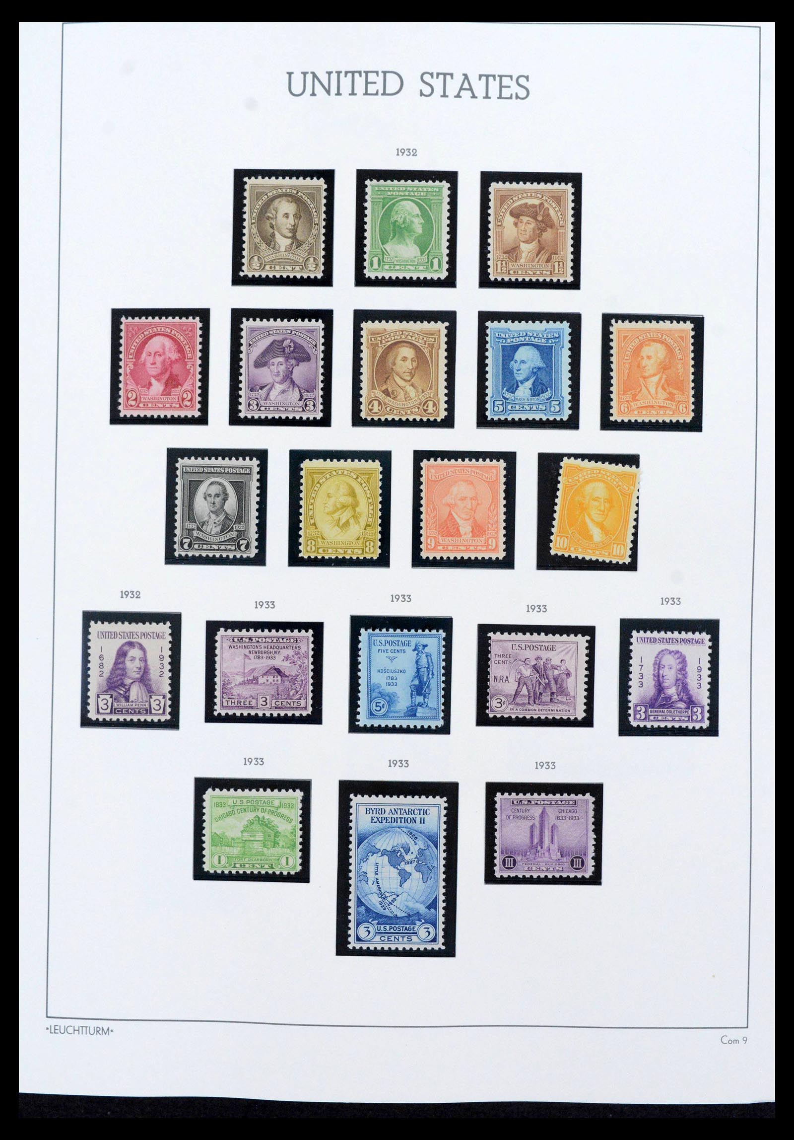 39491 0004 - Stamp collection 39491 USA mnh 1926-1993.