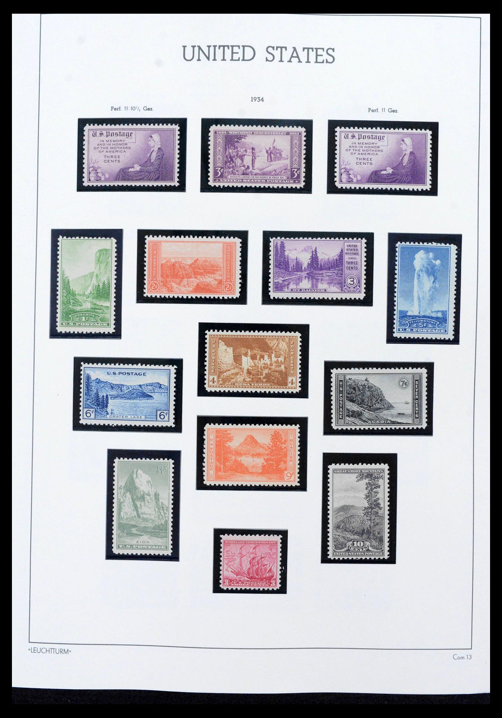 39491 0006 - Stamp collection 39491 USA mnh 1926-1993.