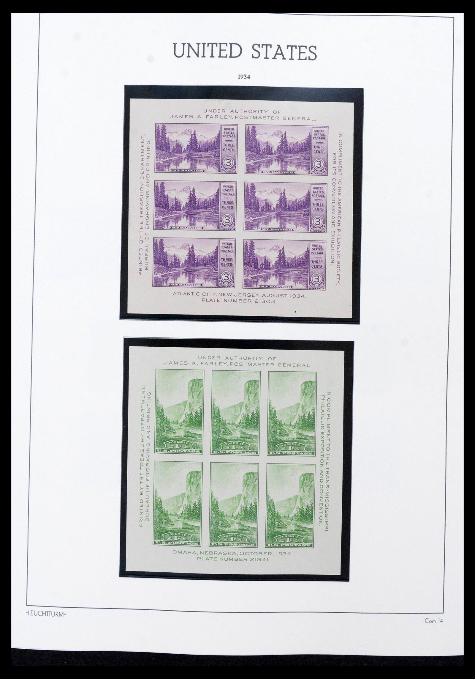 39491 0011 - Stamp collection 39491 USA mnh 1926-1993.