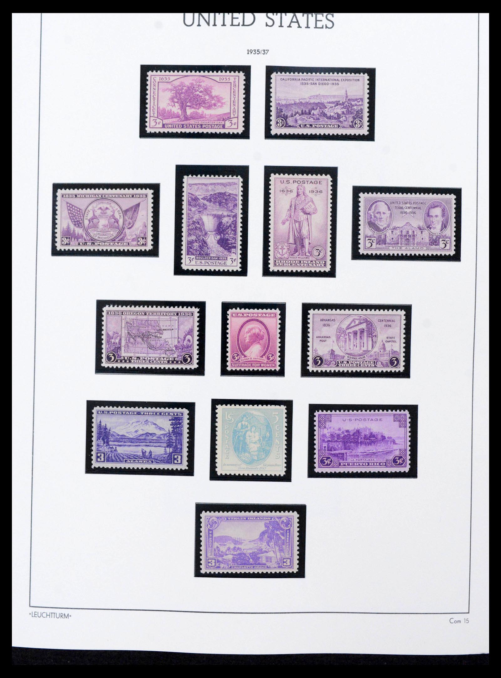 39491 0012 - Stamp collection 39491 USA mnh 1926-1993.