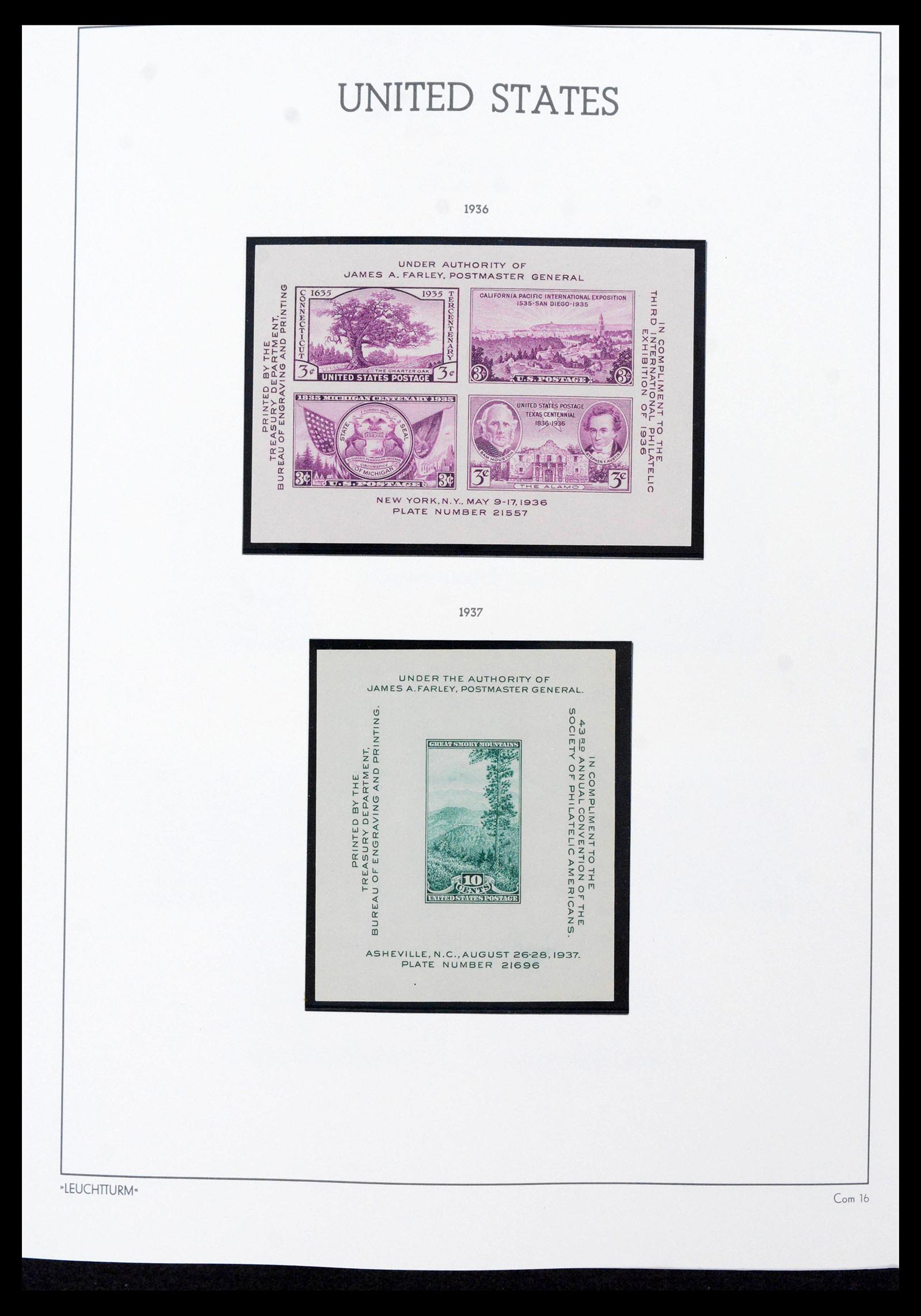39491 0013 - Stamp collection 39491 USA mnh 1926-1993.