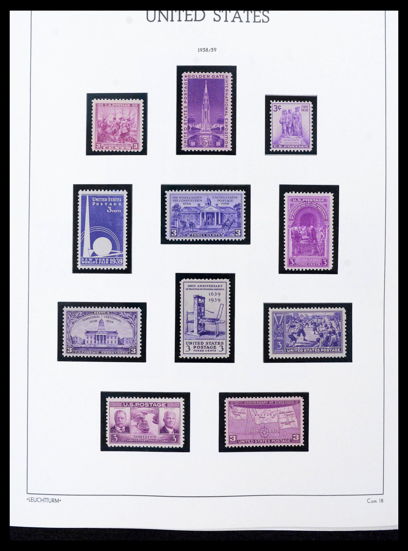 39491 0016 - Stamp collection 39491 USA mnh 1926-1993.