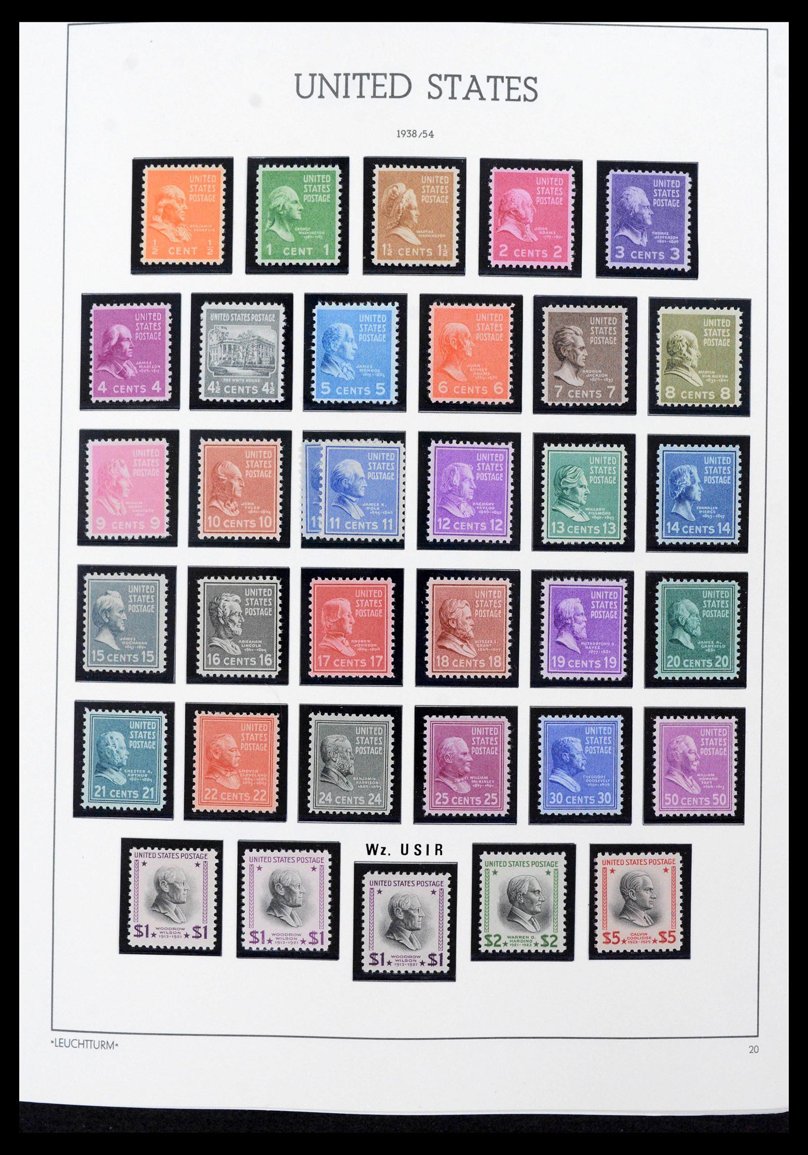 39491 0018 - Stamp collection 39491 USA mnh 1926-1993.