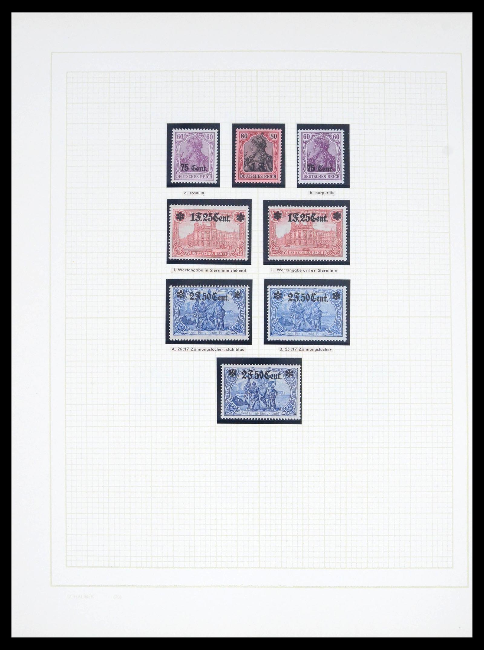 39495 0015 - Postzegelverzameling 39495 Duitse bezettingen en gebieden 1914-1921.