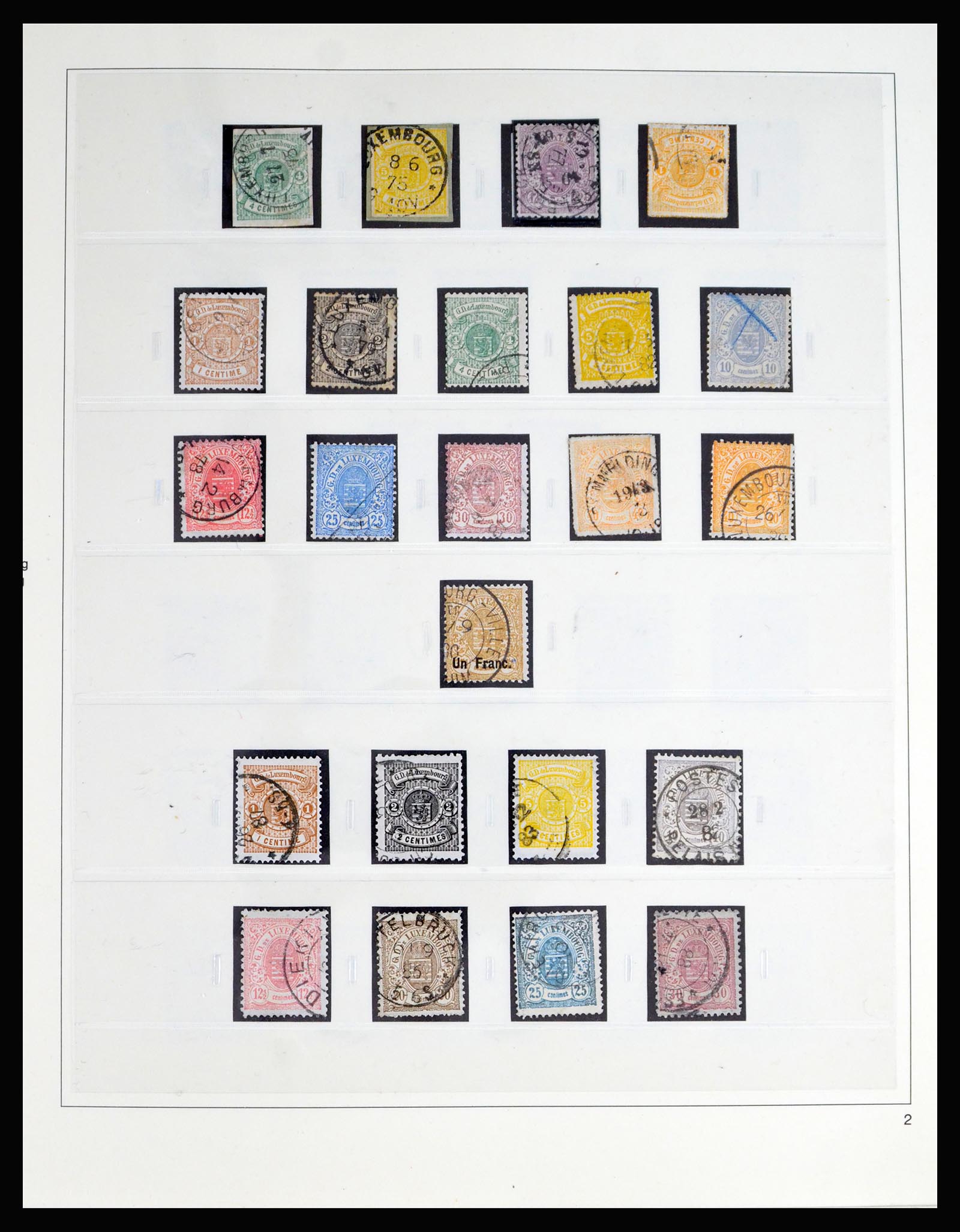 39497 0000b - Stamp collection 39497 Luxembourg complete 1852-1969.