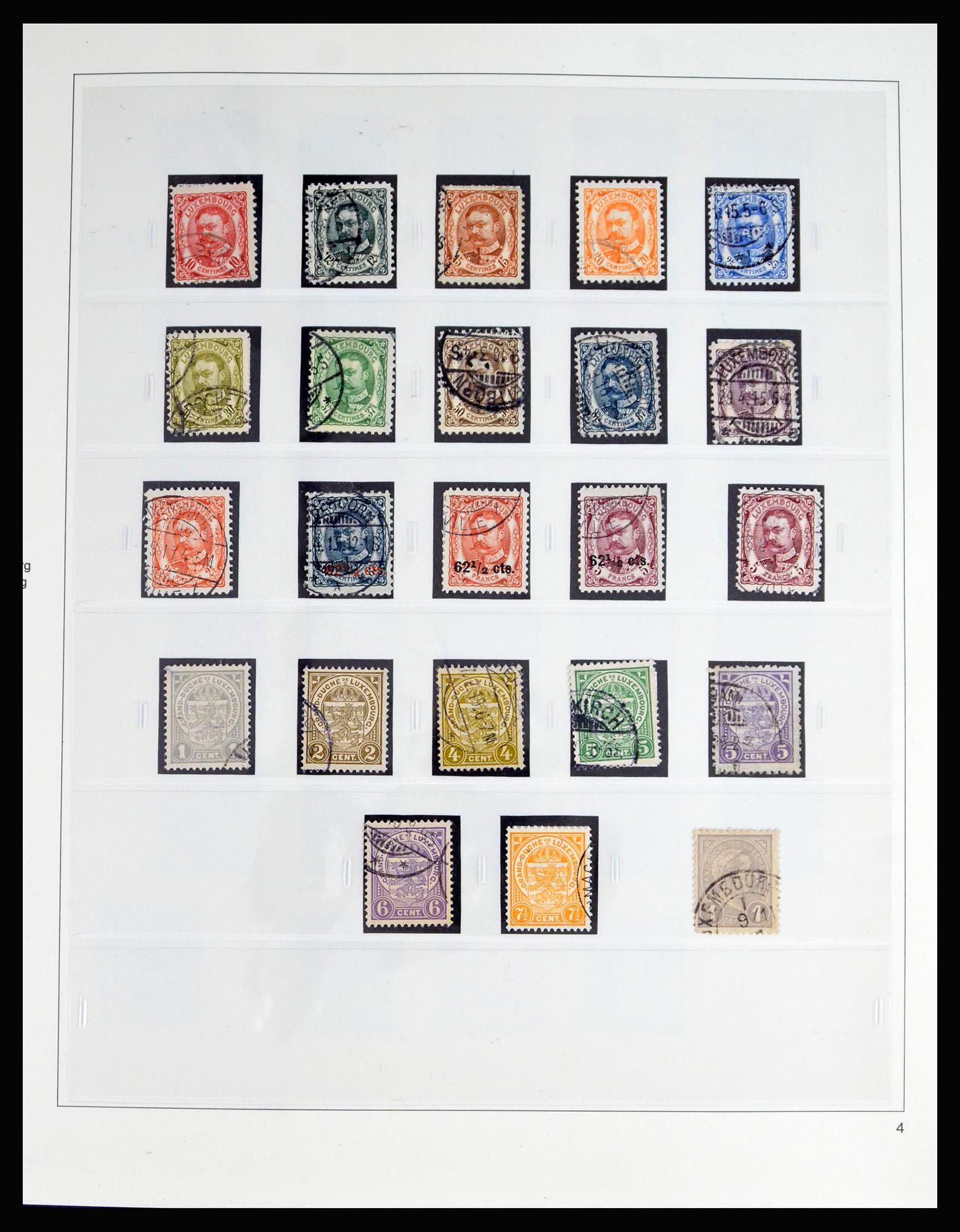 39497 0000d - Stamp collection 39497 Luxembourg complete 1852-1969.