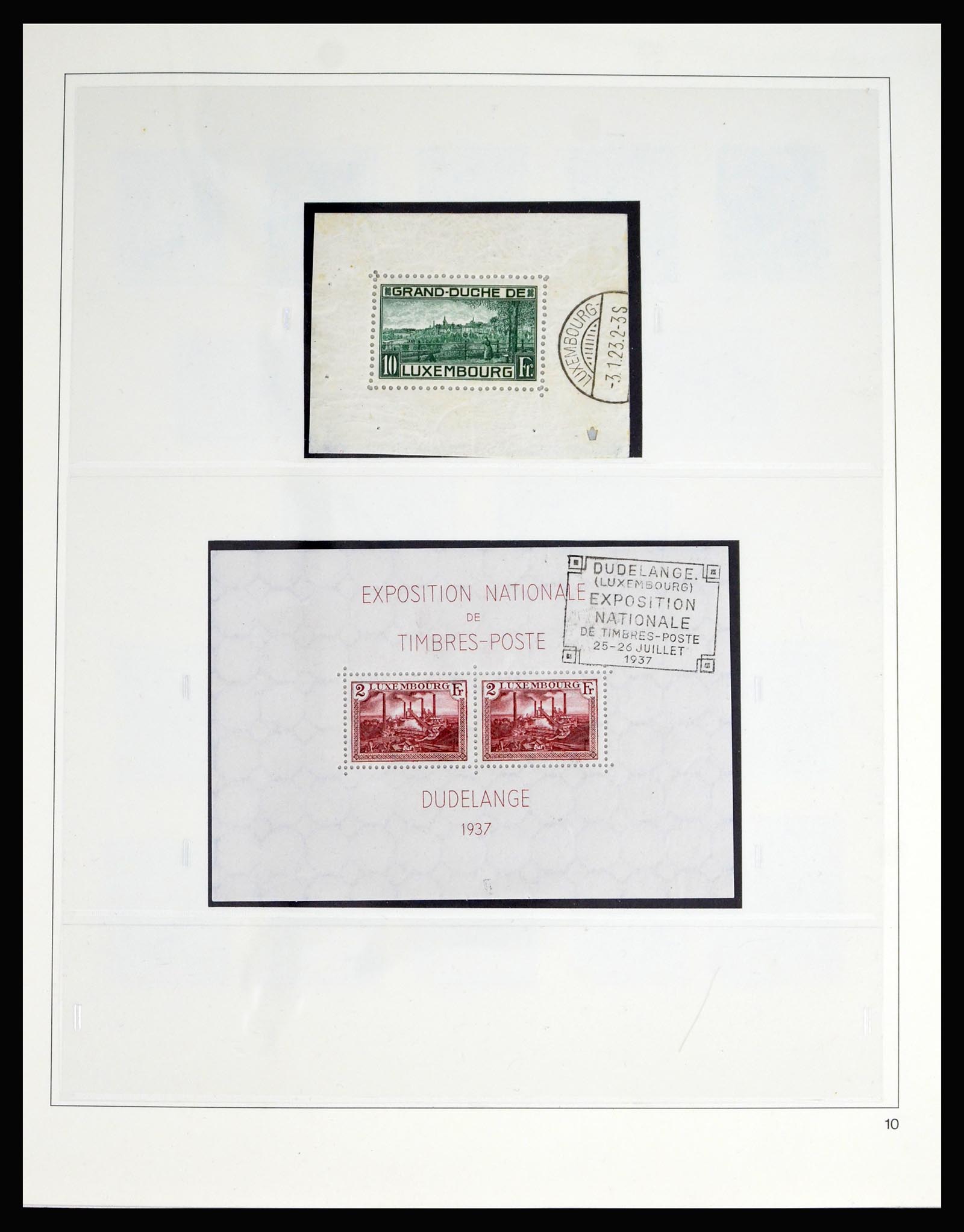 39497 0006b - Stamp collection 39497 Luxembourg complete 1852-1969.
