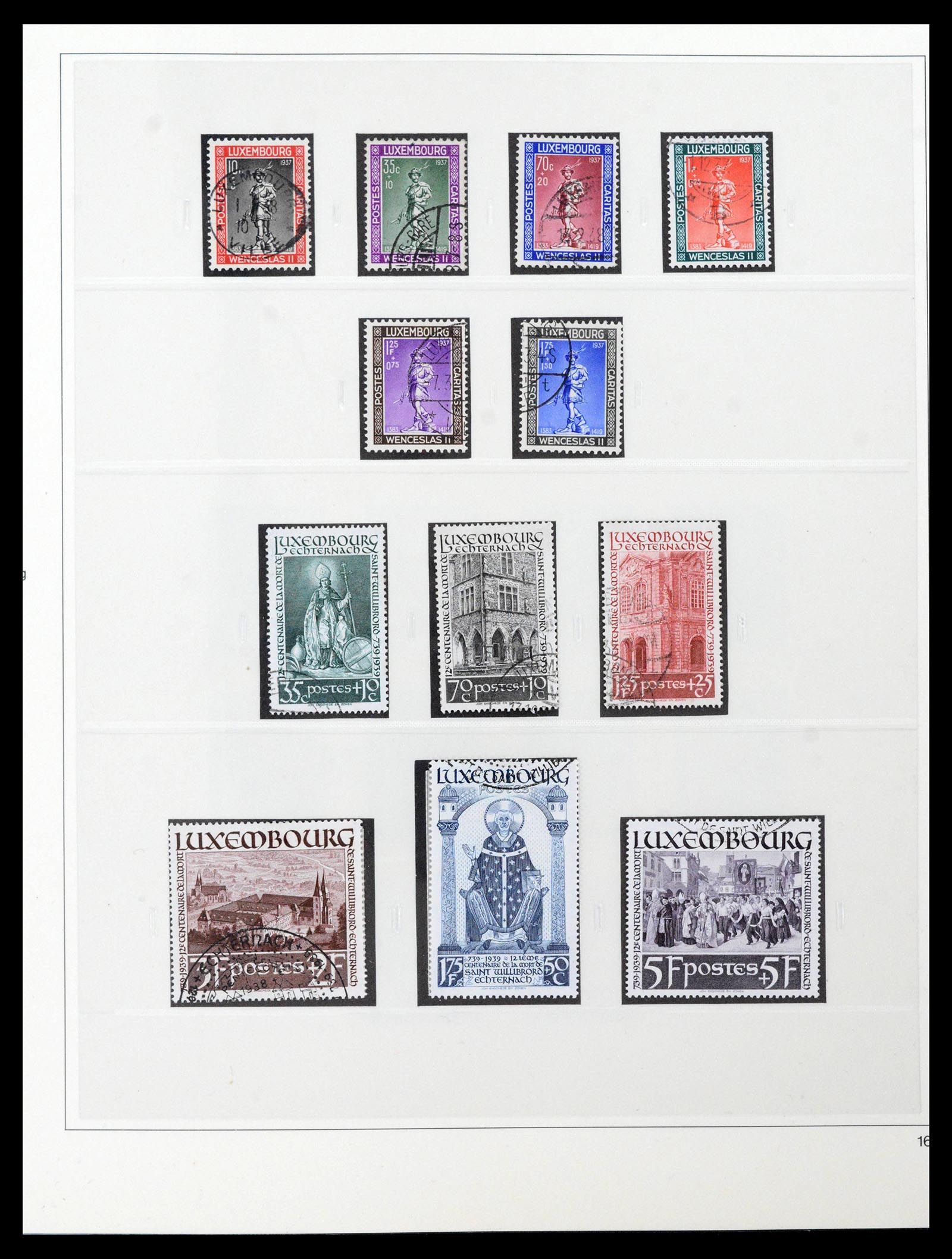 39497 0012 - Stamp collection 39497 Luxembourg complete 1852-1969.