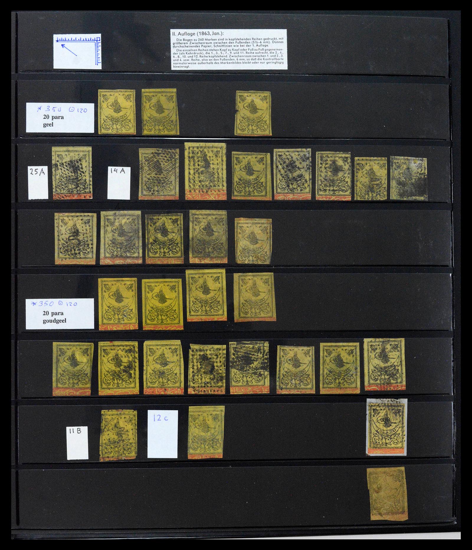 39500 0007 - Postzegelverzameling 39500 Turkije supercollectie 1863-1953.