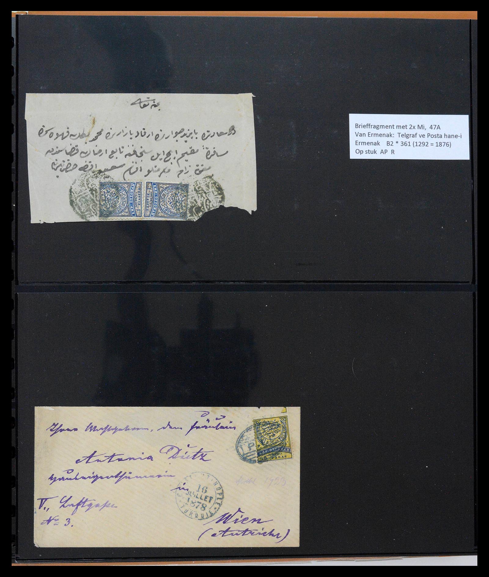 39500 0043 - Postzegelverzameling 39500 Turkije supercollectie 1863-1953.