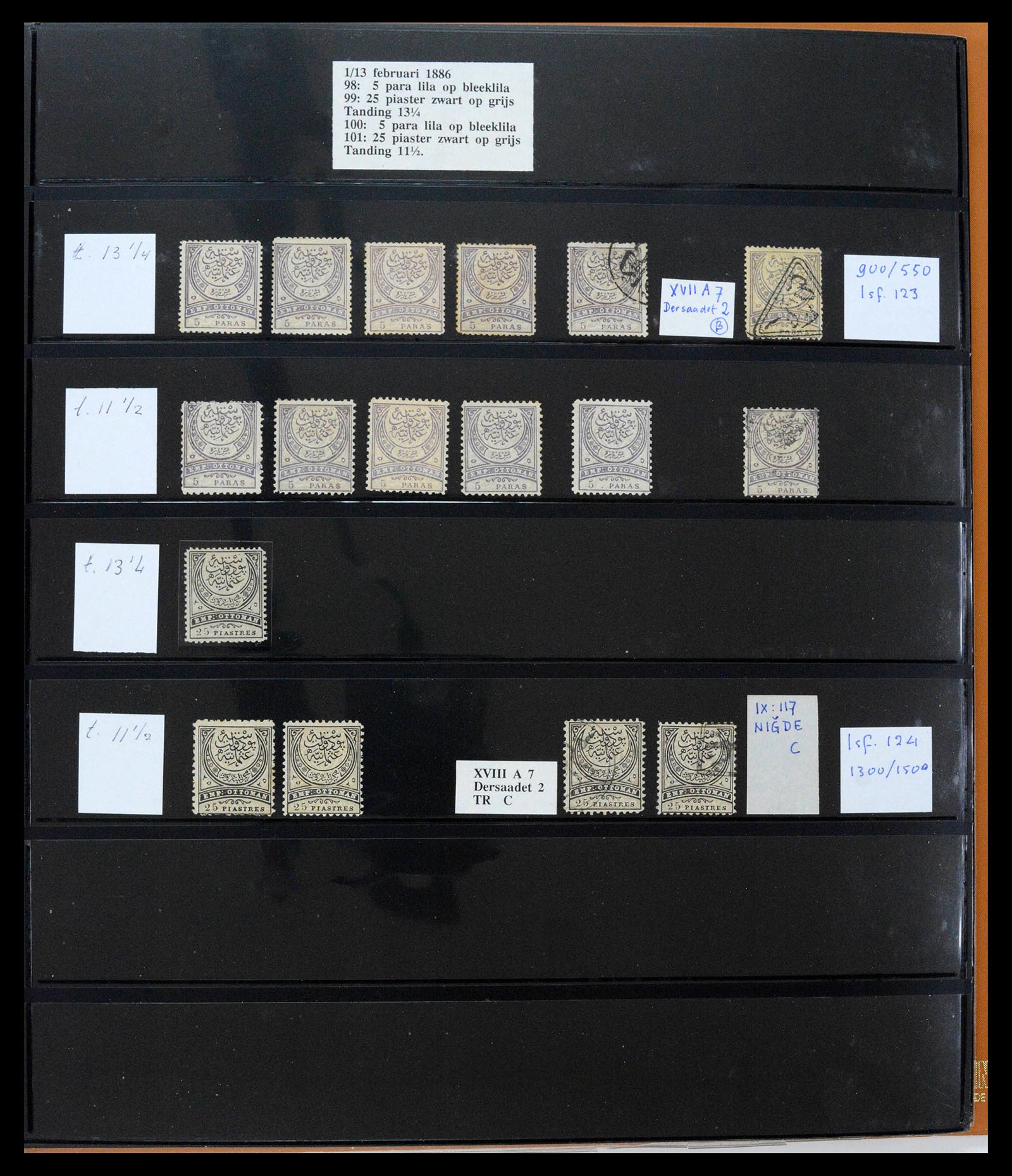 39500 0048 - Postzegelverzameling 39500 Turkije supercollectie 1863-1953.
