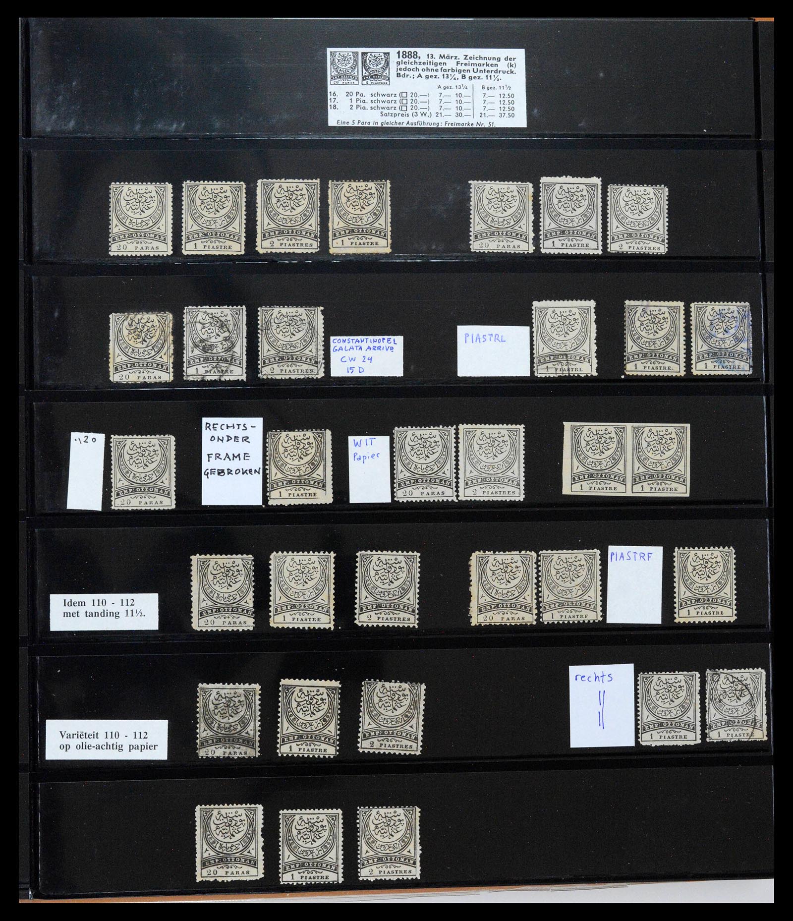 39500 0052 - Postzegelverzameling 39500 Turkije supercollectie 1863-1953.