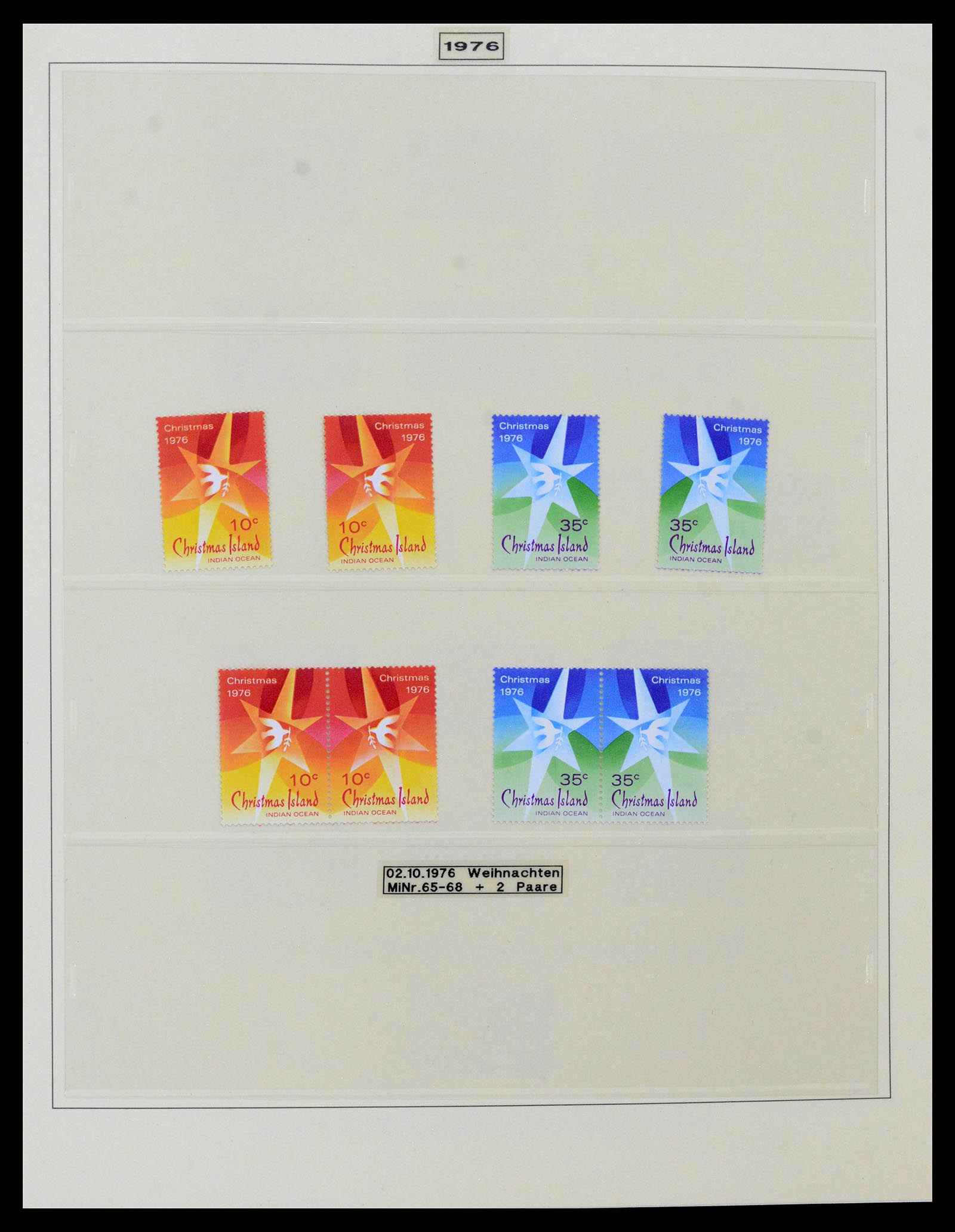 39502 0007 - Stamp collection 39502 Christmas Island 1958-2015.