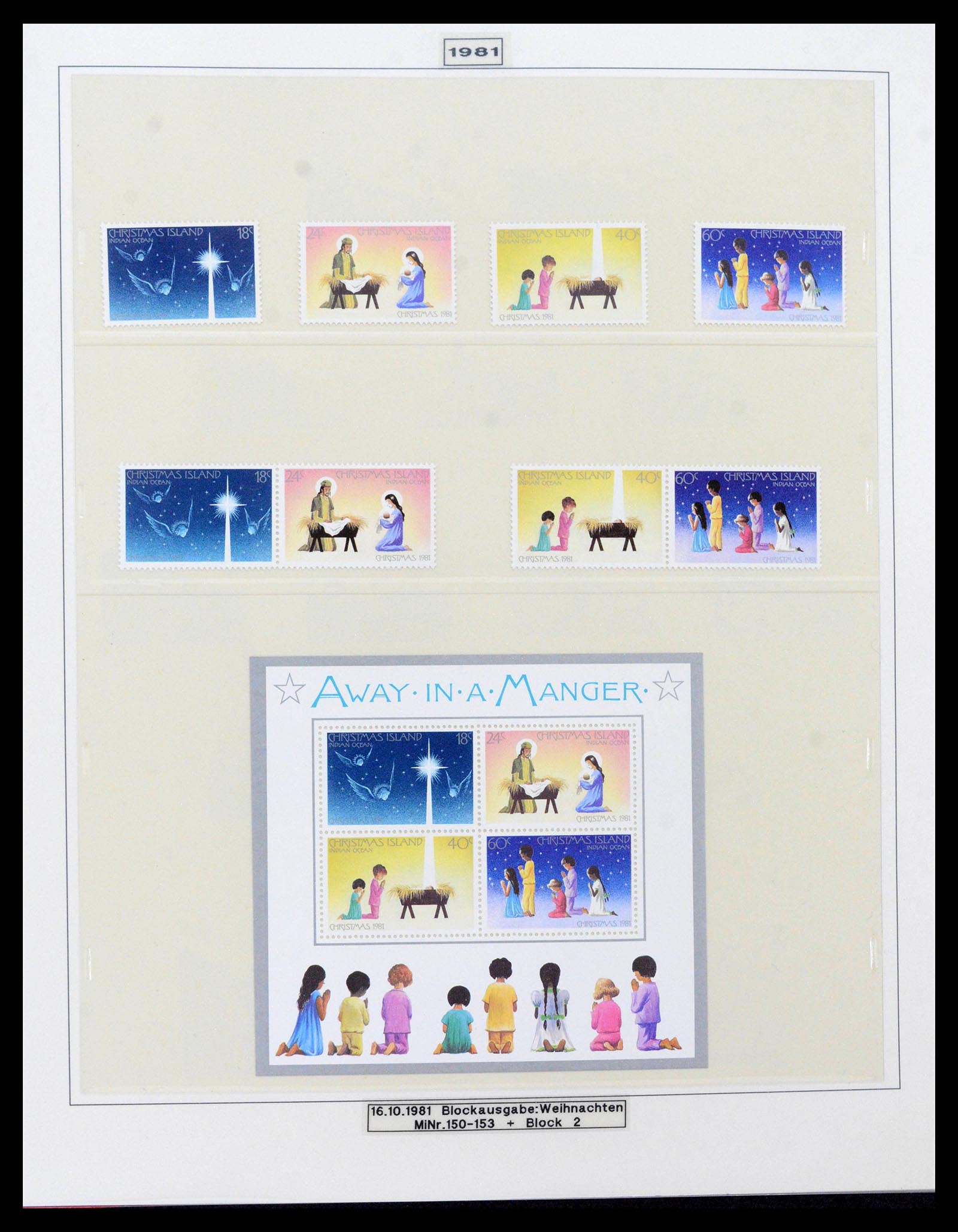 39502 0020 - Stamp collection 39502 Christmas Island 1958-2015.