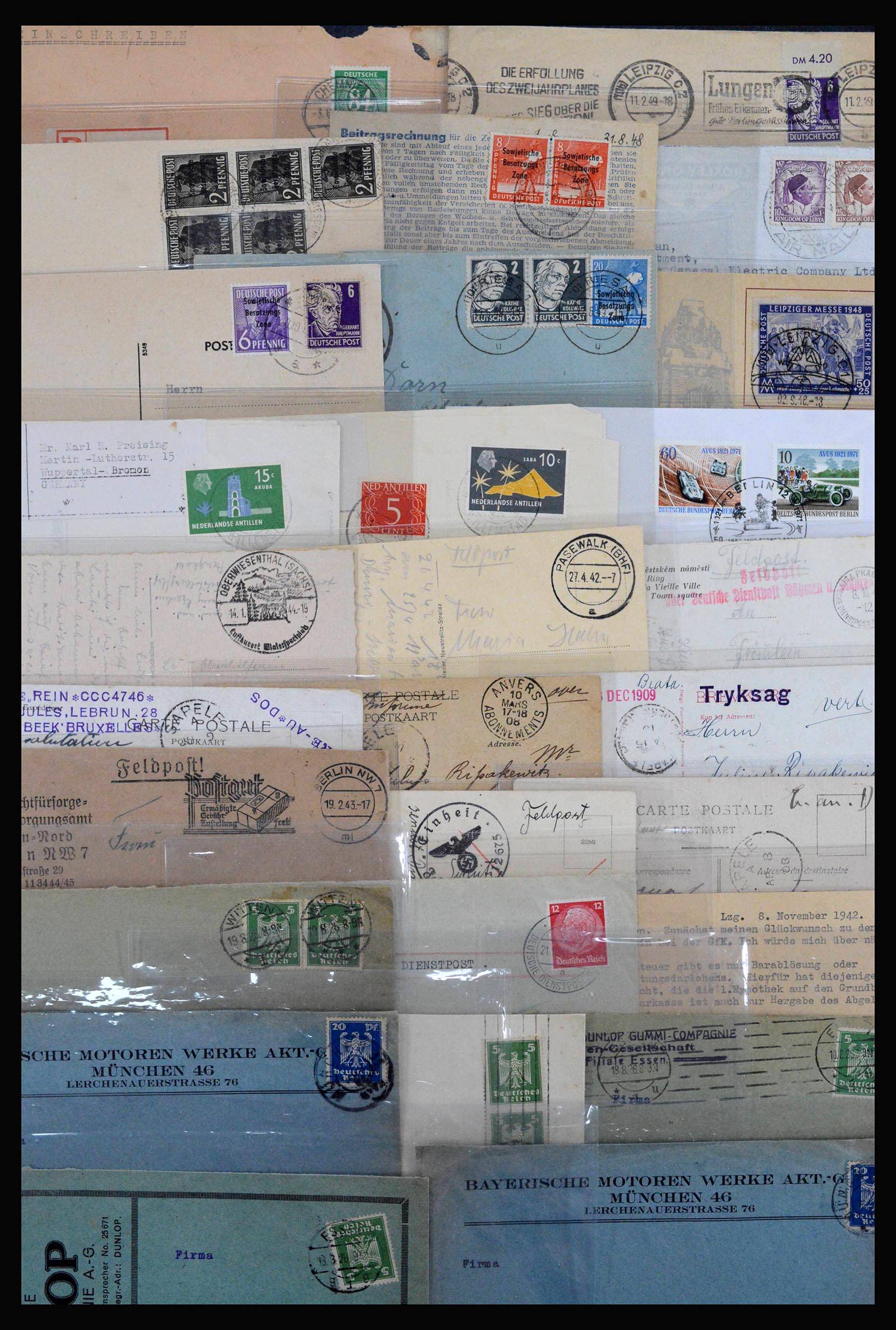 39507 0003 - Postzegelverzameling 39507 Wereld brieven 1860-1960.