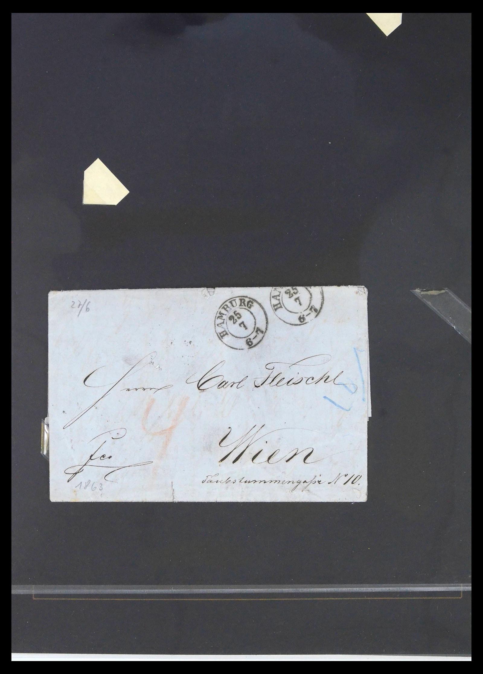 39510 0015 - Postzegelverzameling 39510 Oud Duitse Staten 1850-1872.