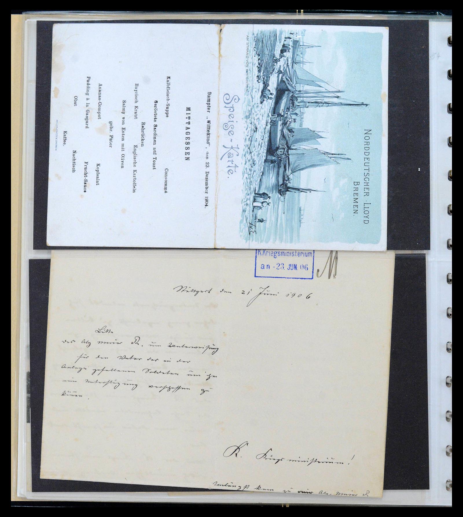39513 0016 - Postzegelverzameling 39513 Duits Zuid West Afrika.