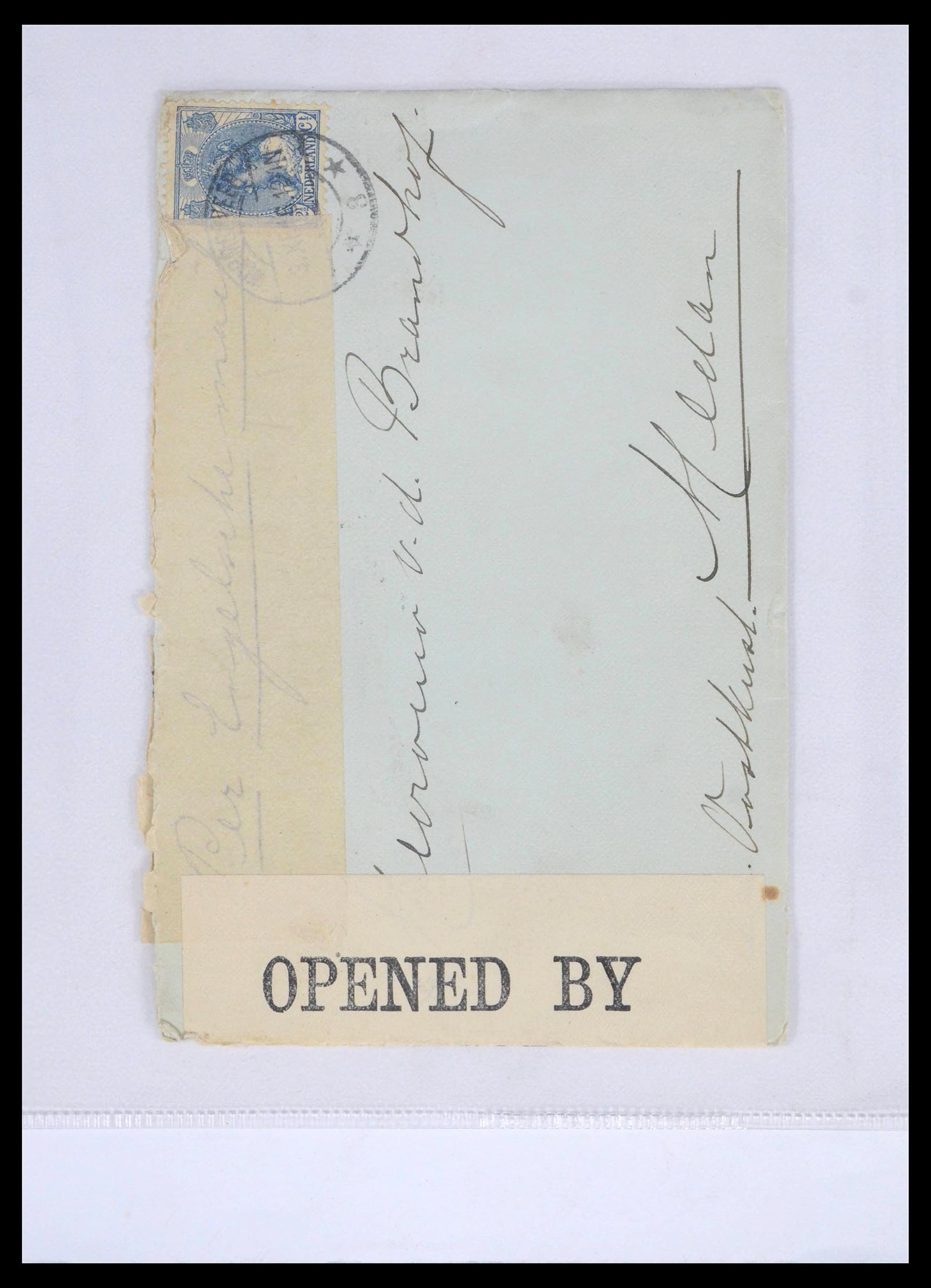 39514 0001 - Postzegelverzameling 39514 Censuurbrieven 1914-1945.