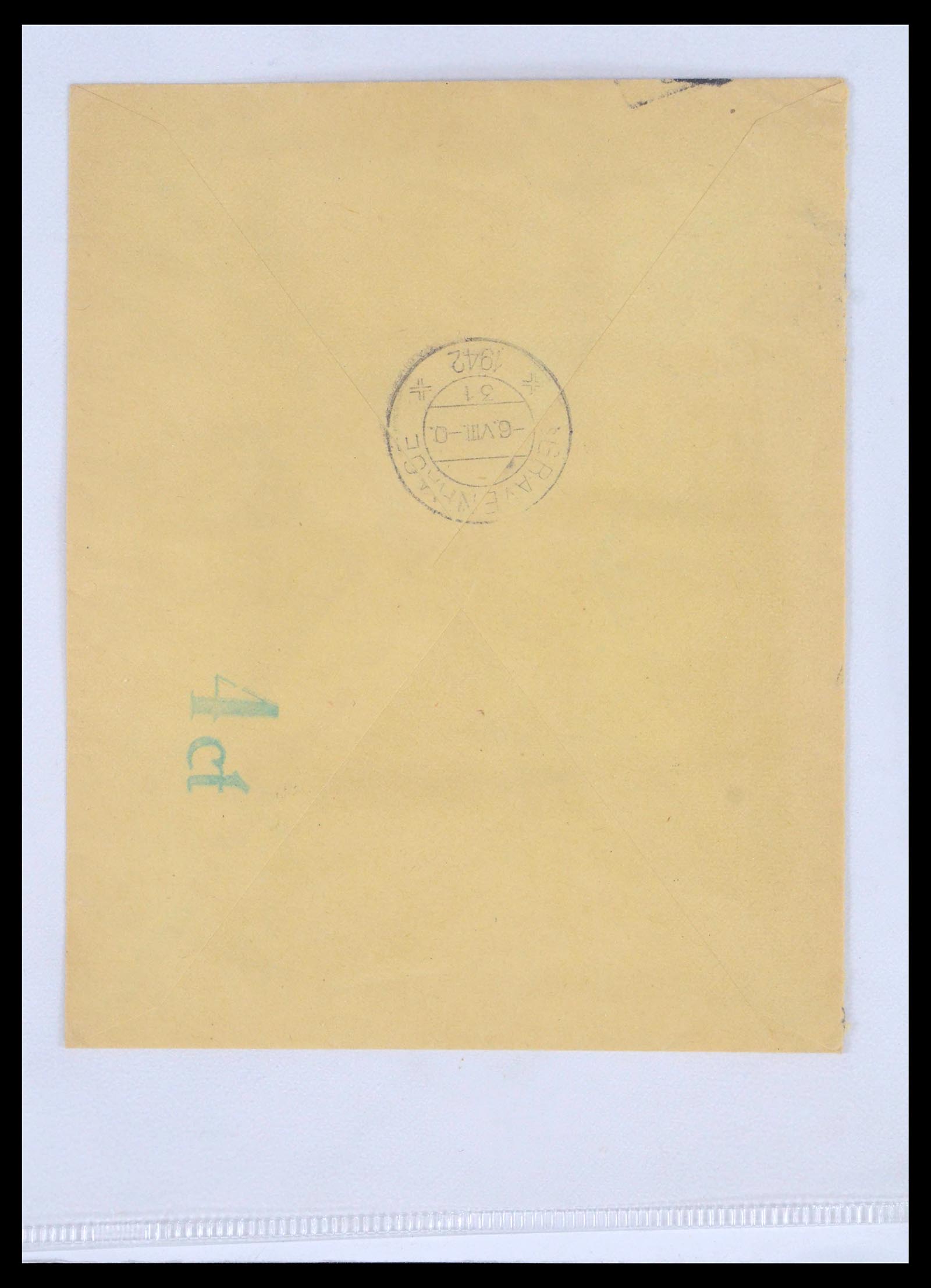 39514 0007 - Postzegelverzameling 39514 Censuurbrieven 1914-1945.