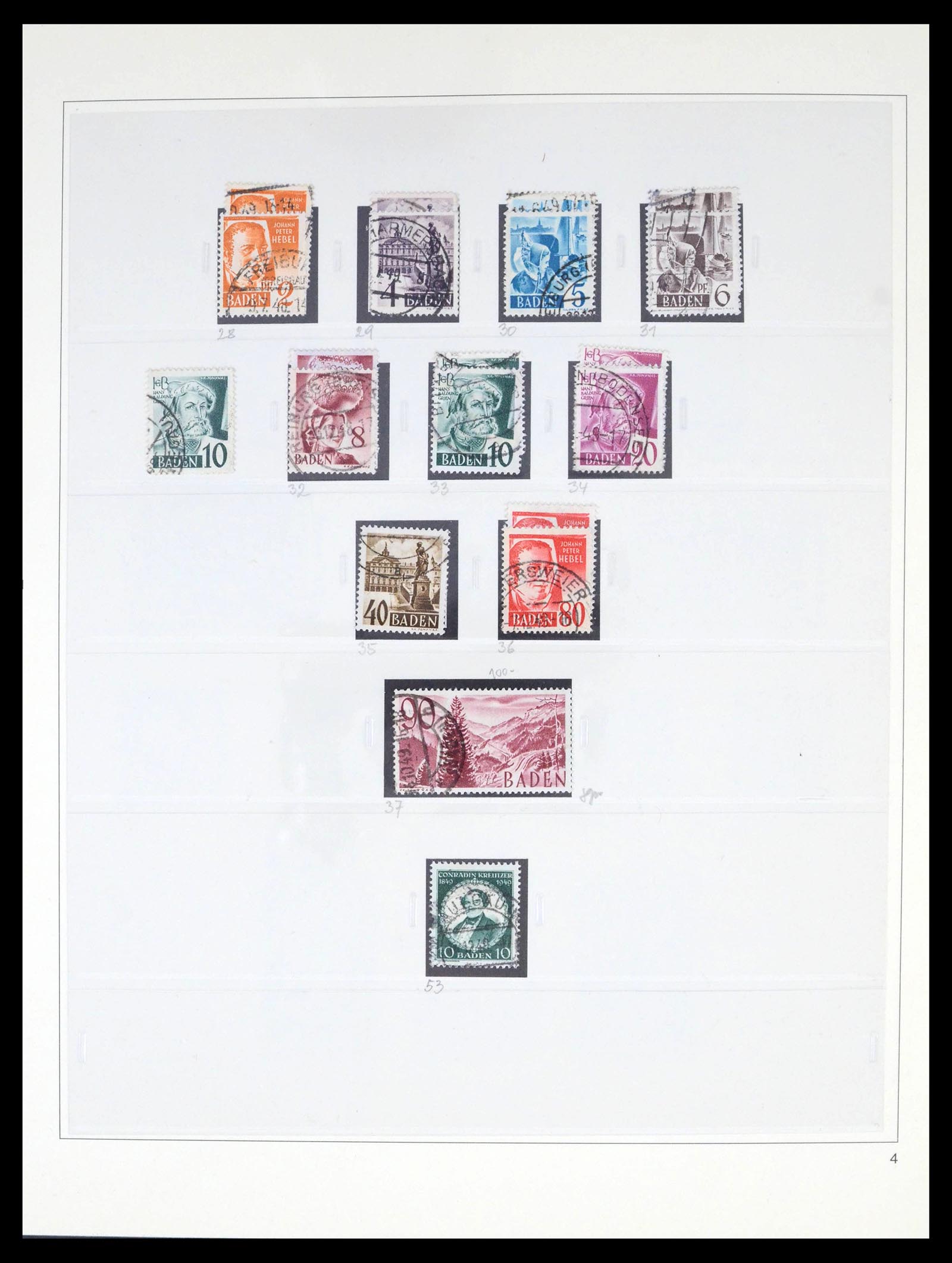 39520 0006 - Postzegelverzameling 39520 Duitse Zones superverzameling 1945-1949.