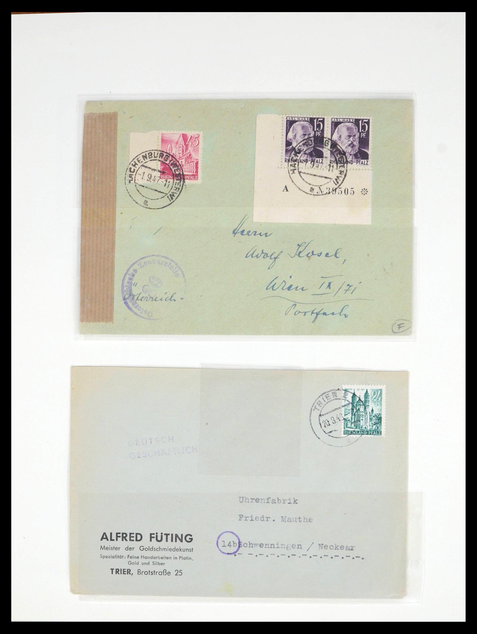 39520 0009 - Postzegelverzameling 39520 Duitse Zones superverzameling 1945-1949.