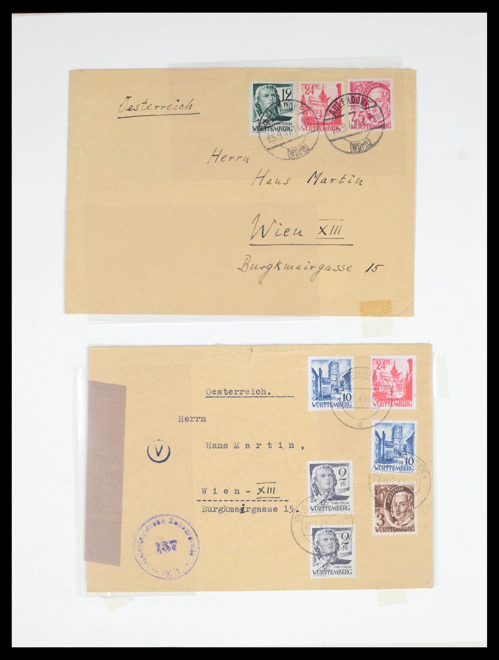 39520 0015 - Postzegelverzameling 39520 Duitse Zones superverzameling 1945-1949.