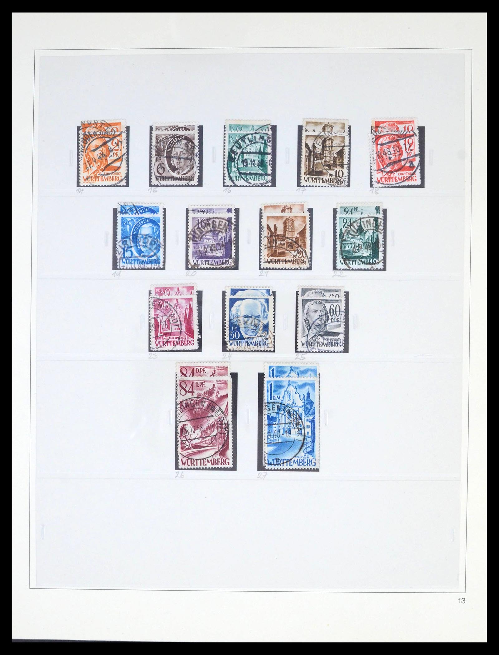 39520 0017 - Postzegelverzameling 39520 Duitse Zones superverzameling 1945-1949.