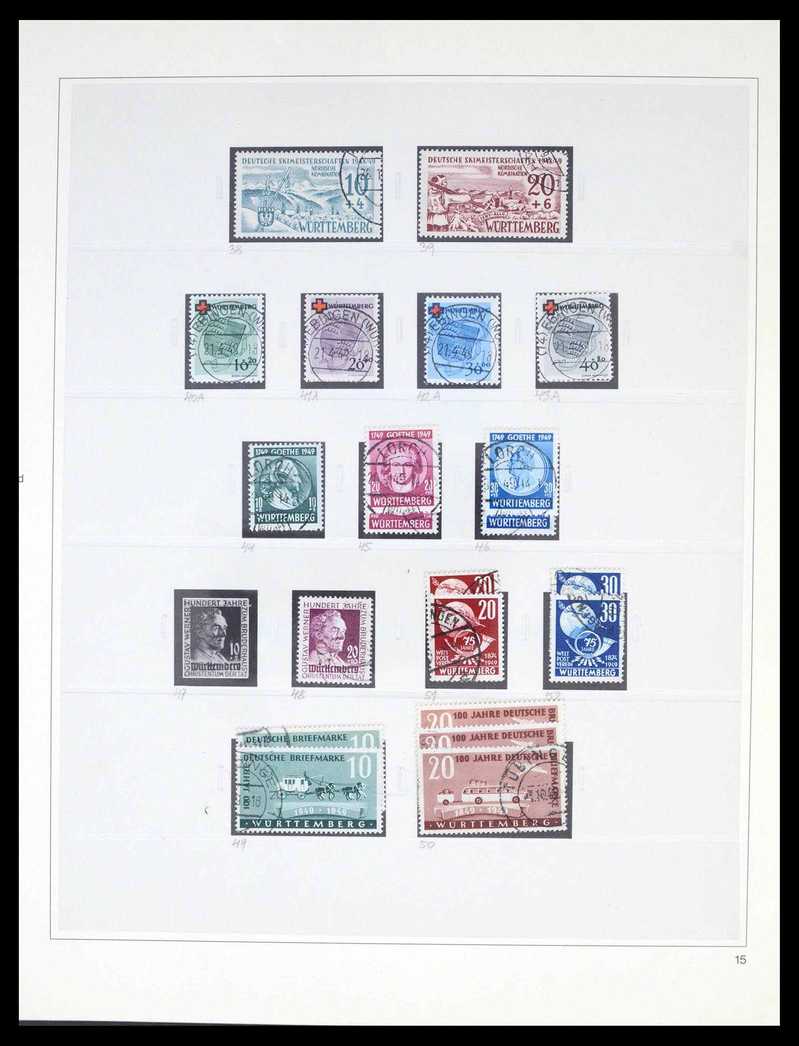 39520 0019 - Postzegelverzameling 39520 Duitse Zones superverzameling 1945-1949.