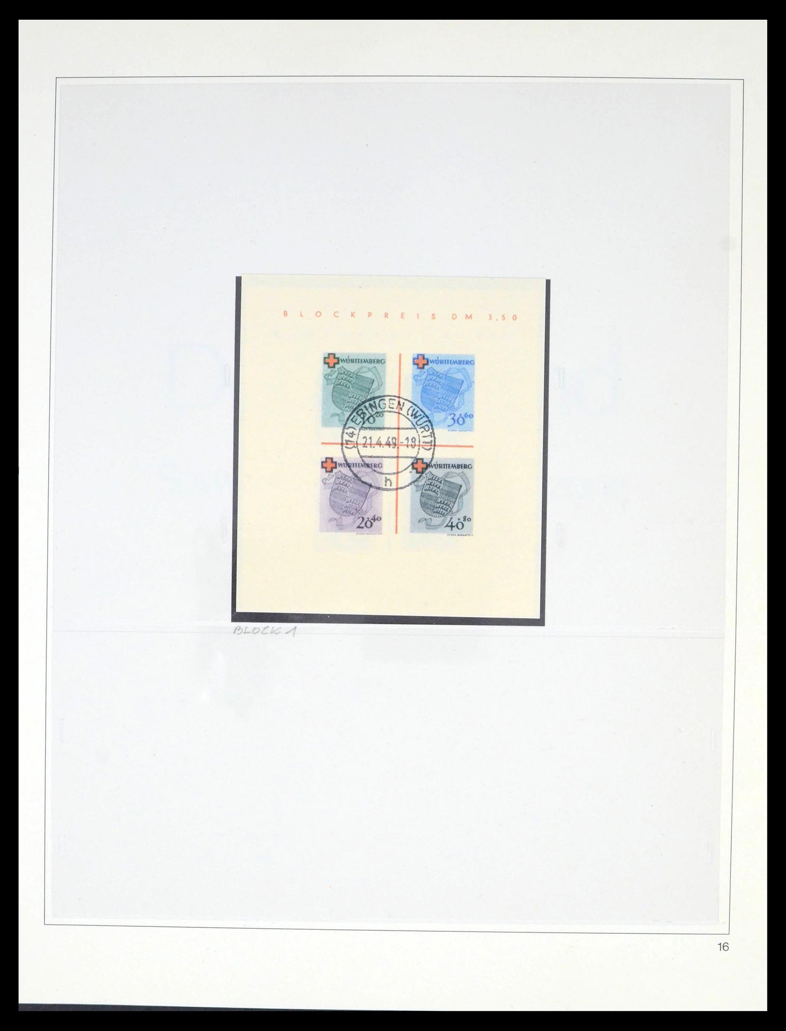 39520 0020 - Postzegelverzameling 39520 Duitse Zones superverzameling 1945-1949.