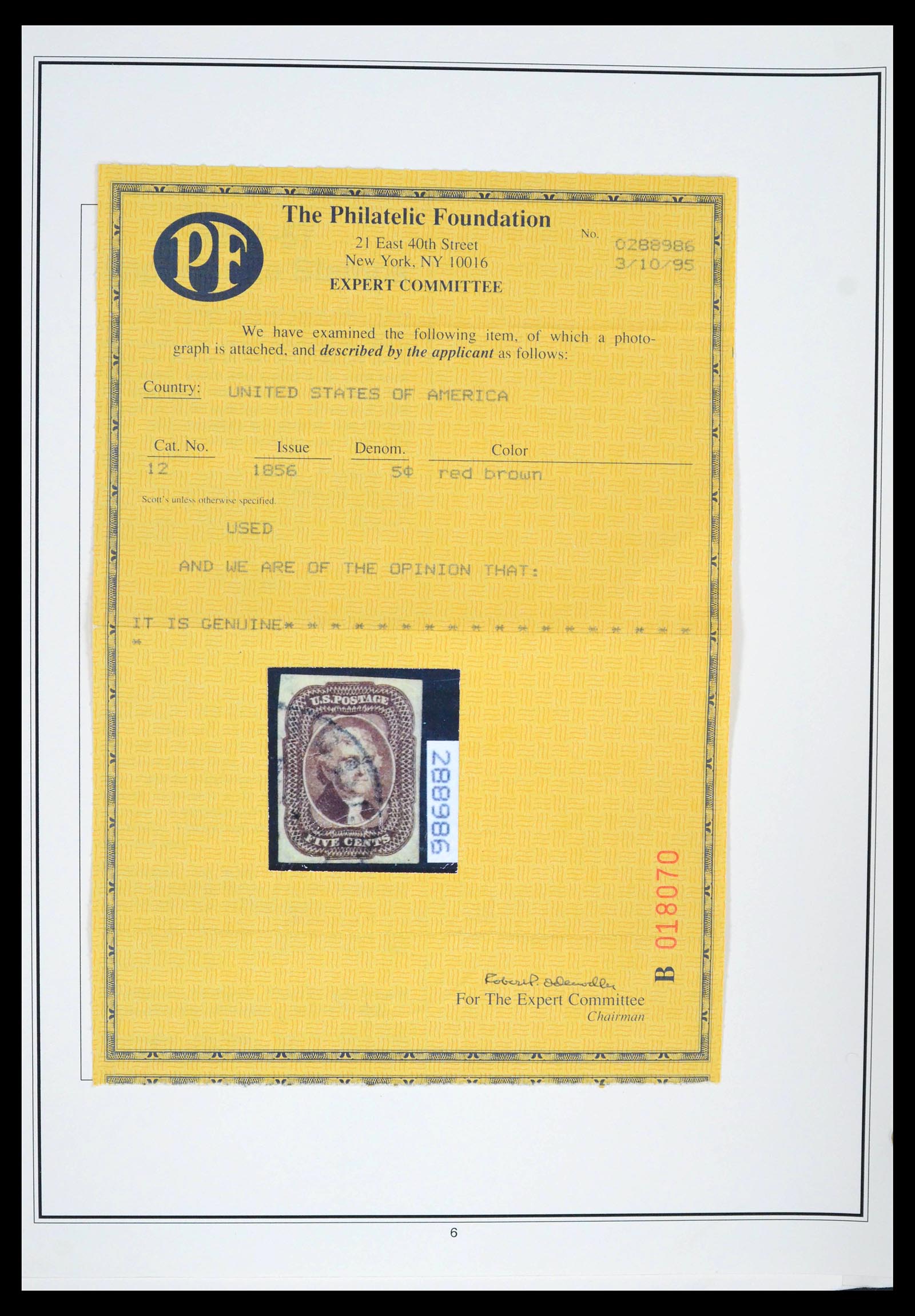 39530 0003 - Stamp collection 39530 USA 1847-1984.