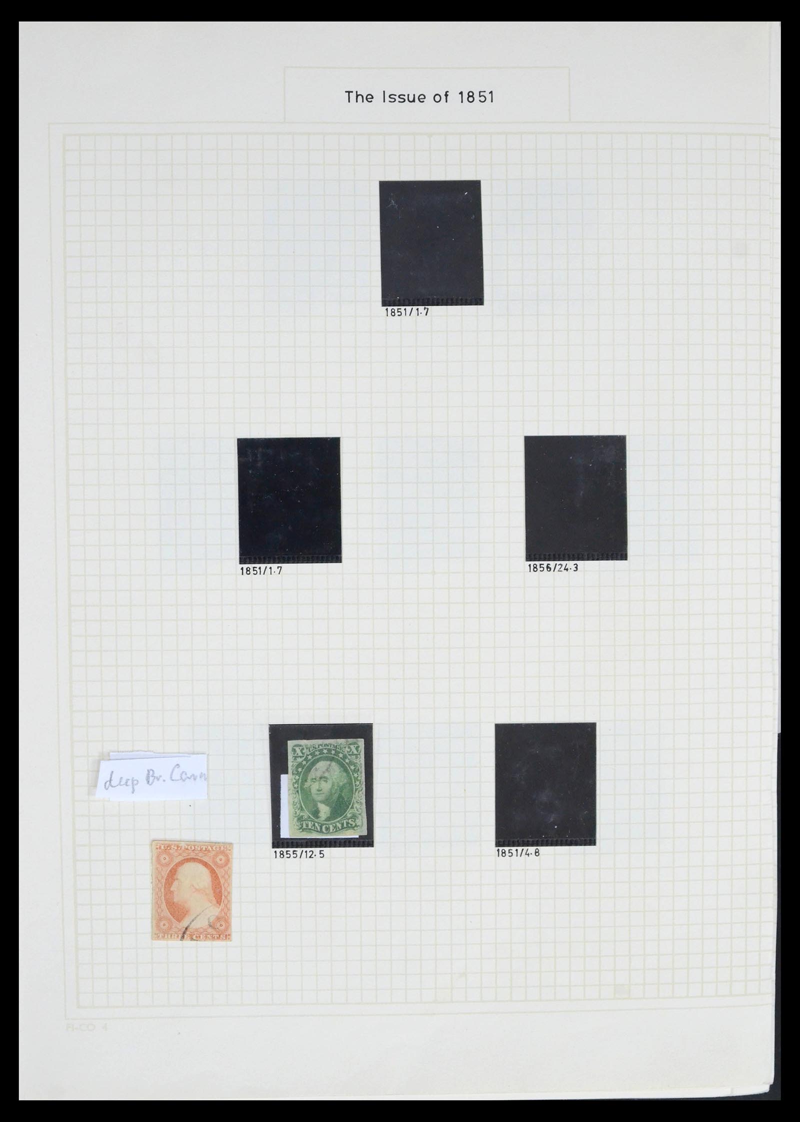 39530 0008 - Stamp collection 39530 USA 1847-1984.